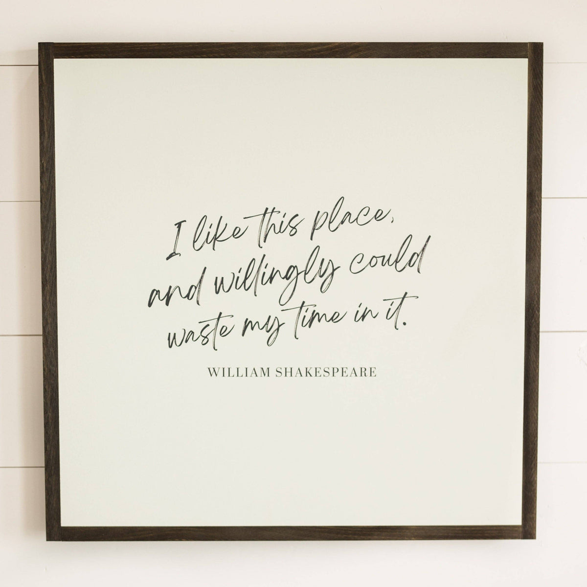 I Like This Place | Wall Art