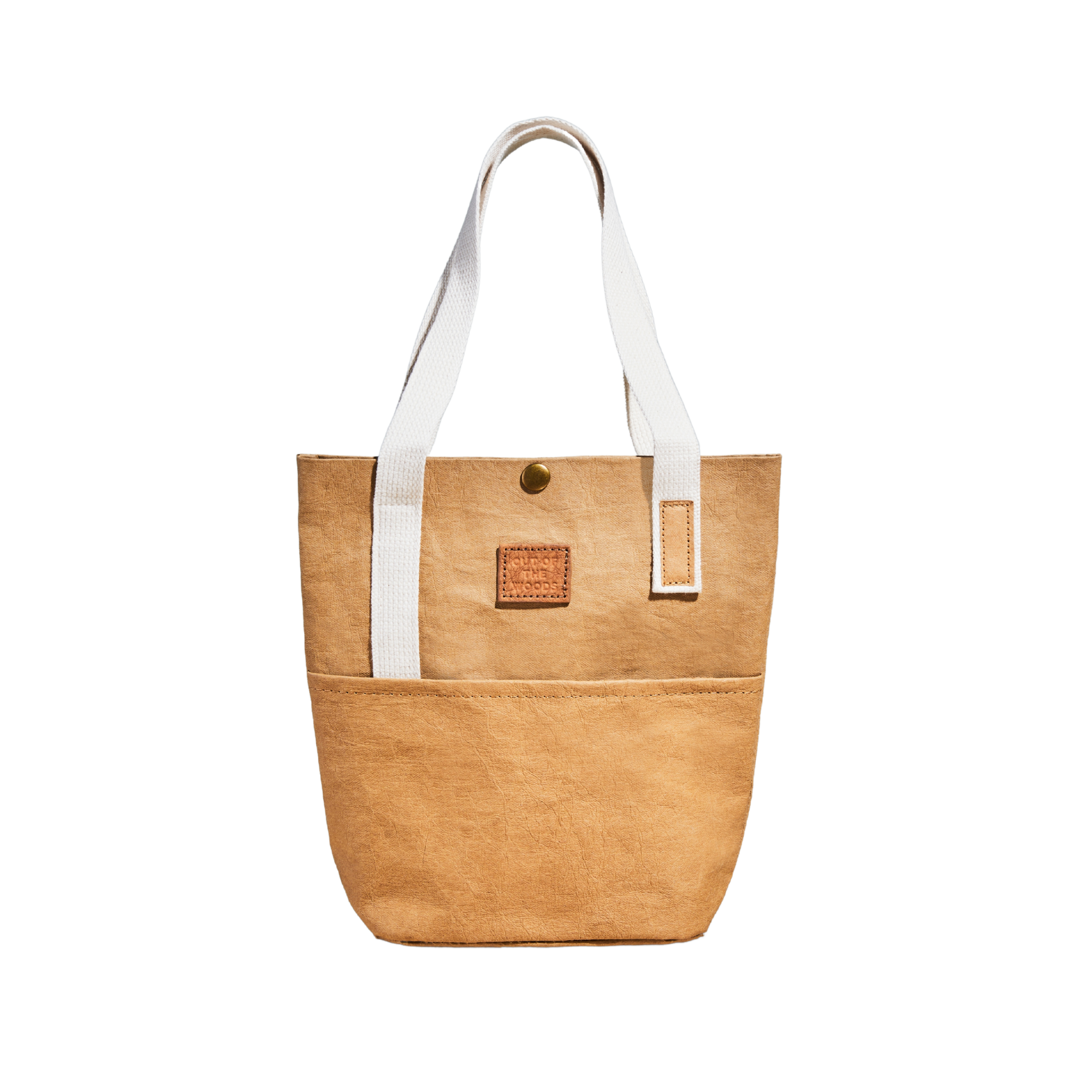 Rabbit Tote, Reusable Vegan Leather Shopping Bag