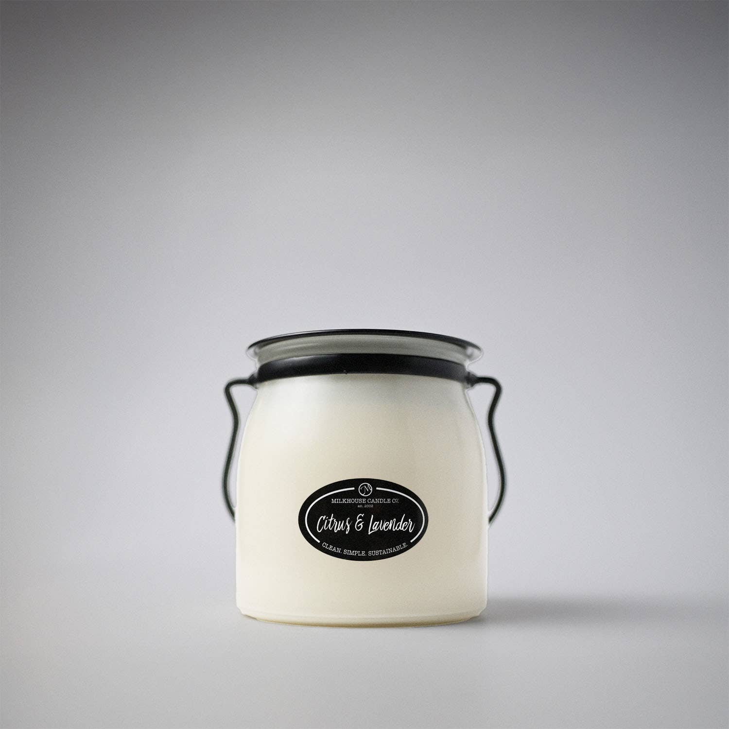 16 oz Butter Jar Candle: Citrus & Lavender