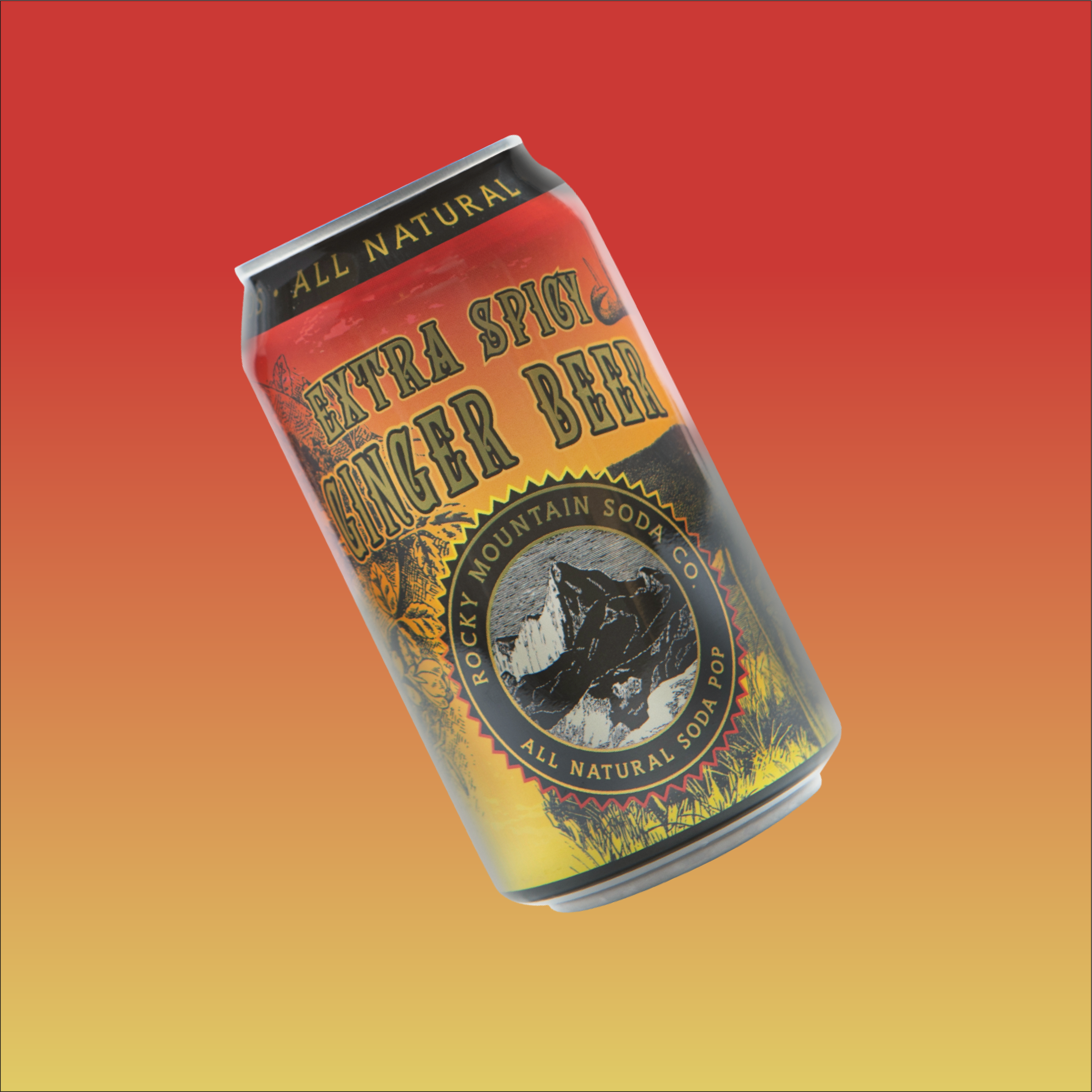 Extra Spicy Ginger Beer Soda Pop Cans