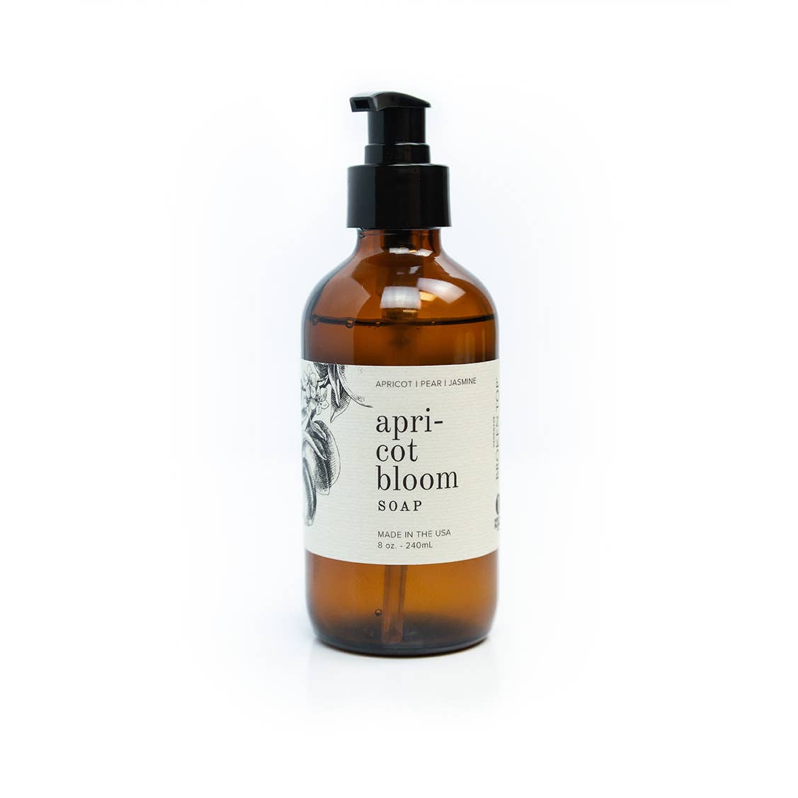 Apricot Bloom Hand Soap 8 oz