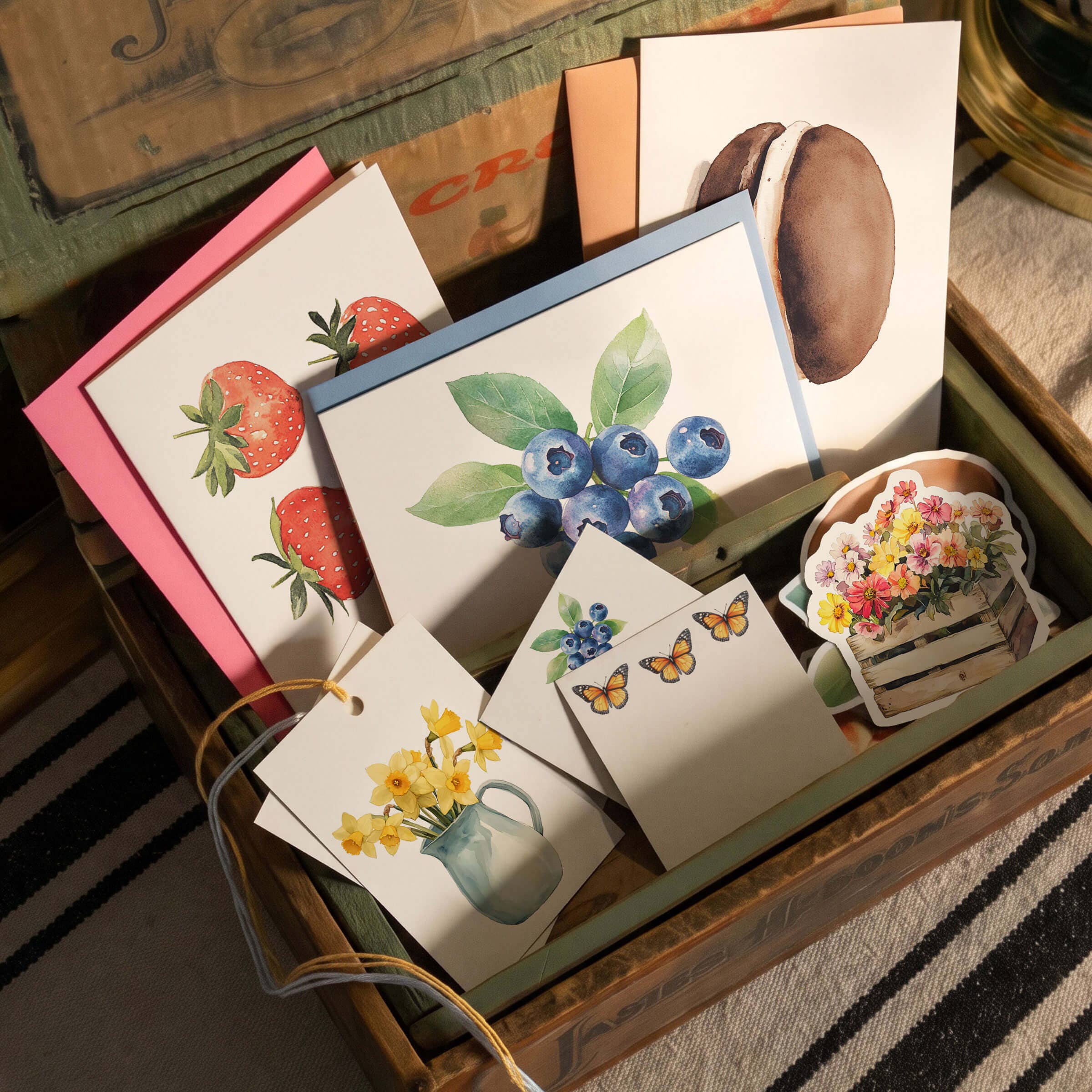Whoopie Pie - Box of 6 Note Cards