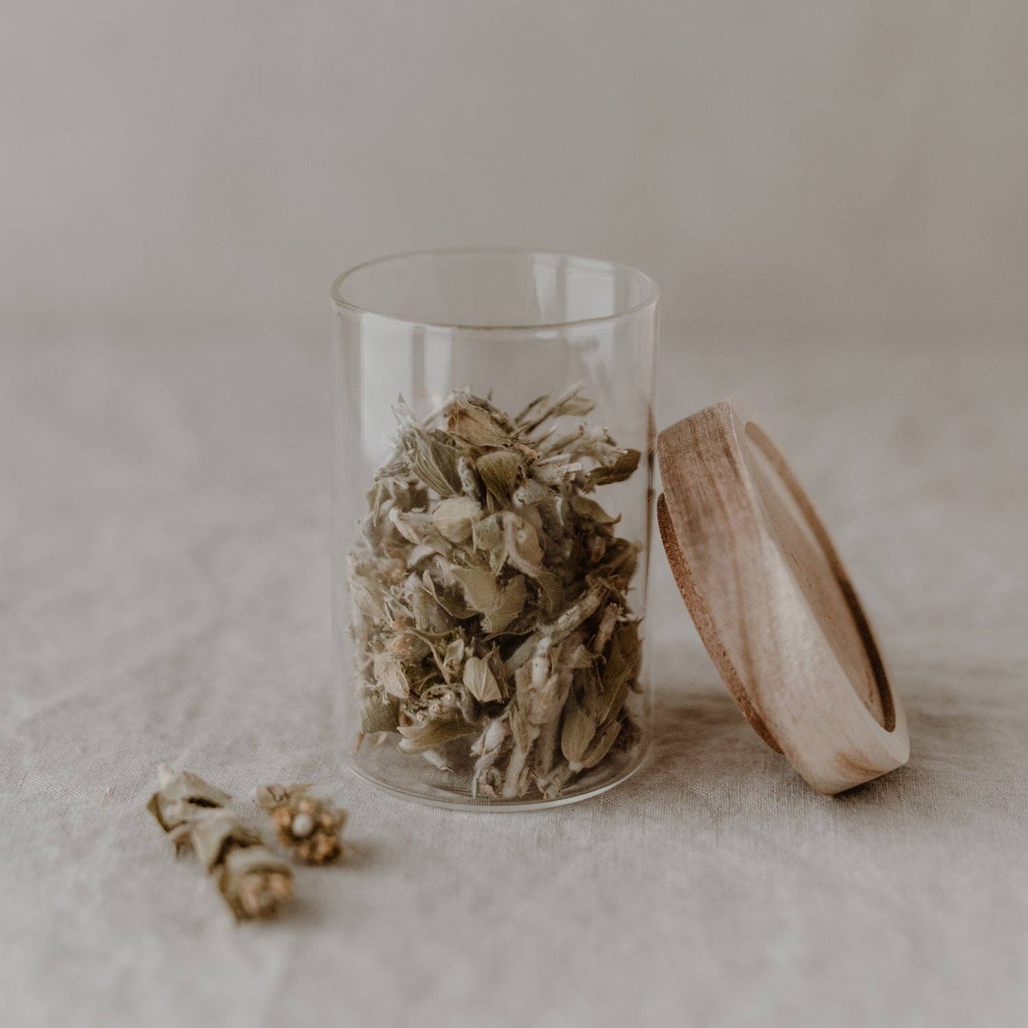 mini storage jars in a set of 6