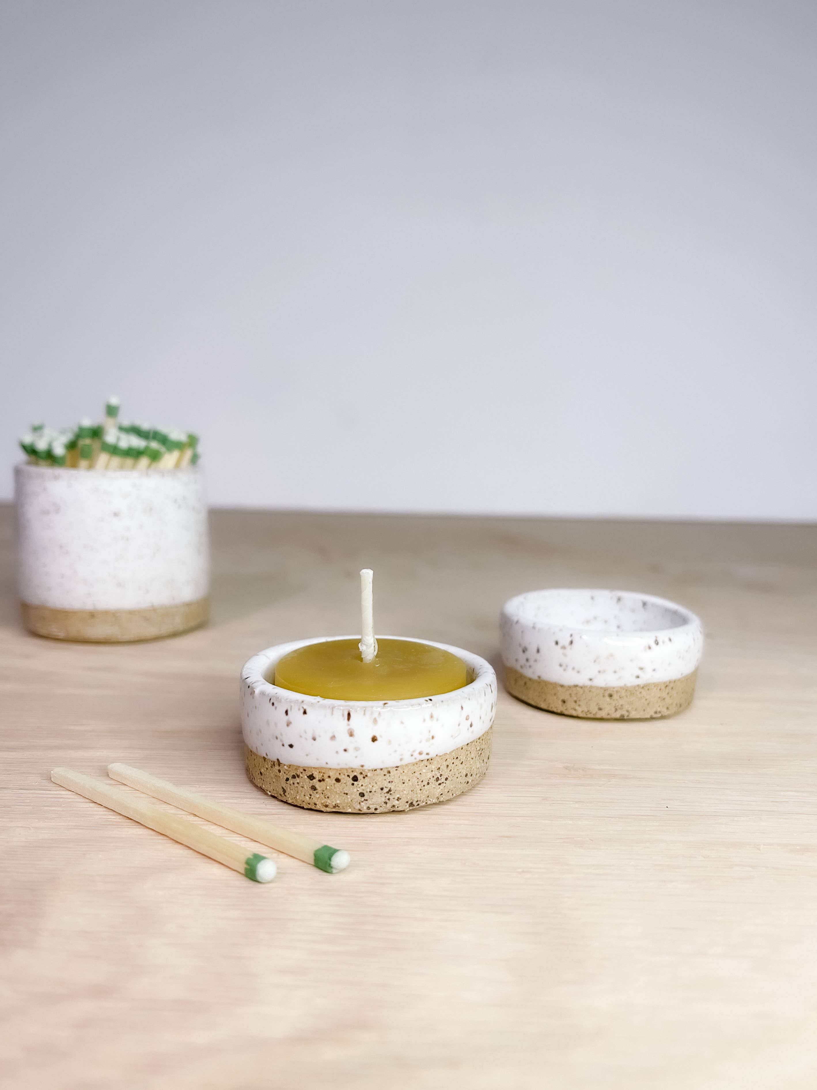 Reusable Ceramic Tea Light Cover