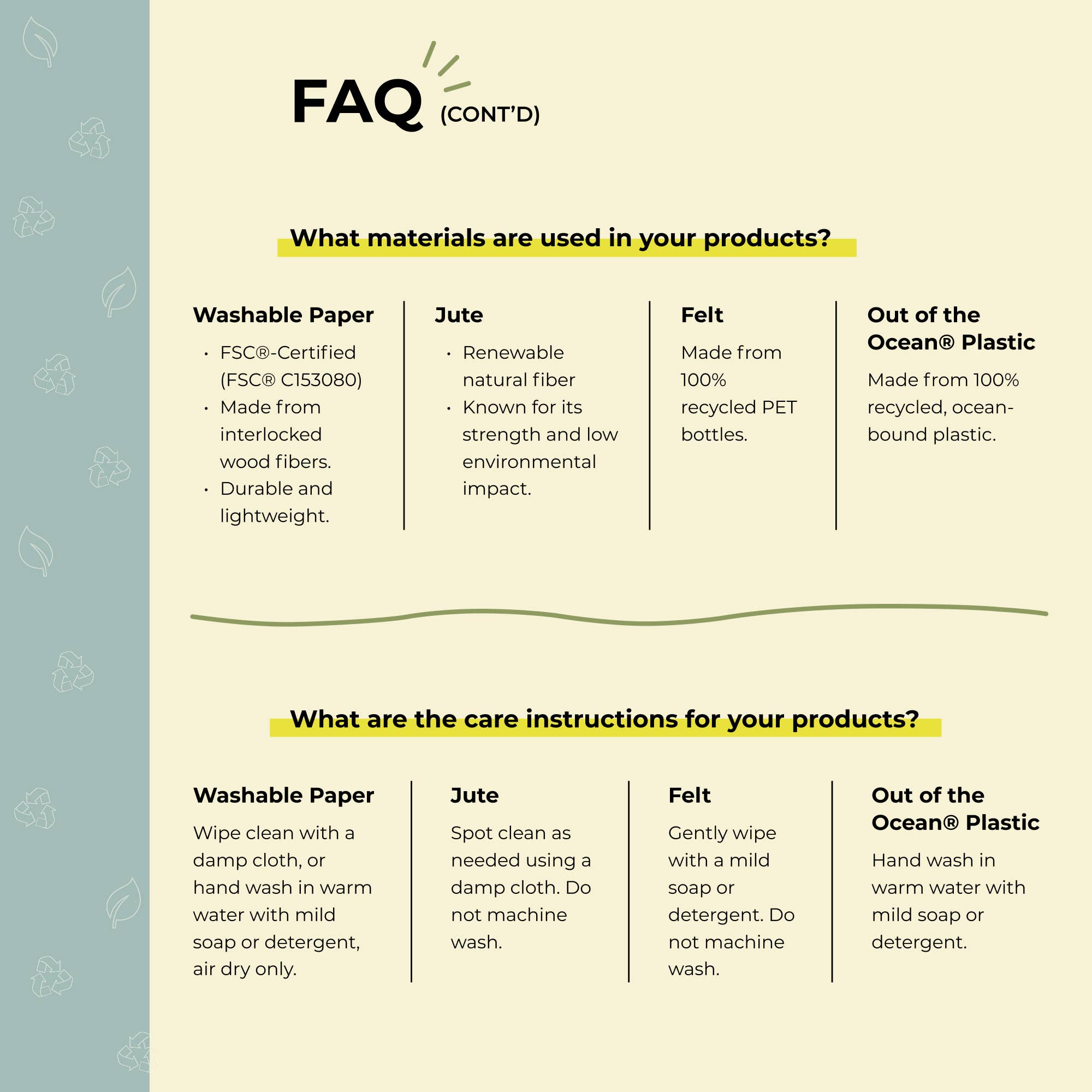 Rabbit Tote, Reusable Vegan Leather Shopping Bag