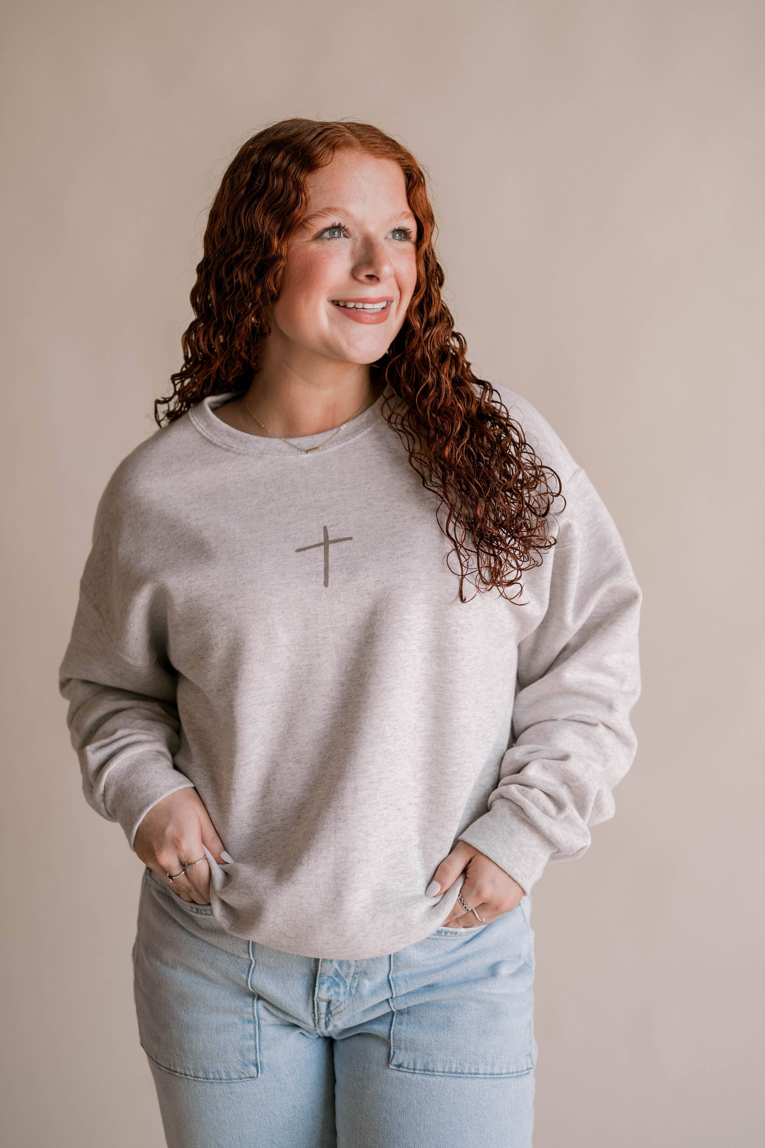 Freedom In Surrender Pullover | Christian Pullover