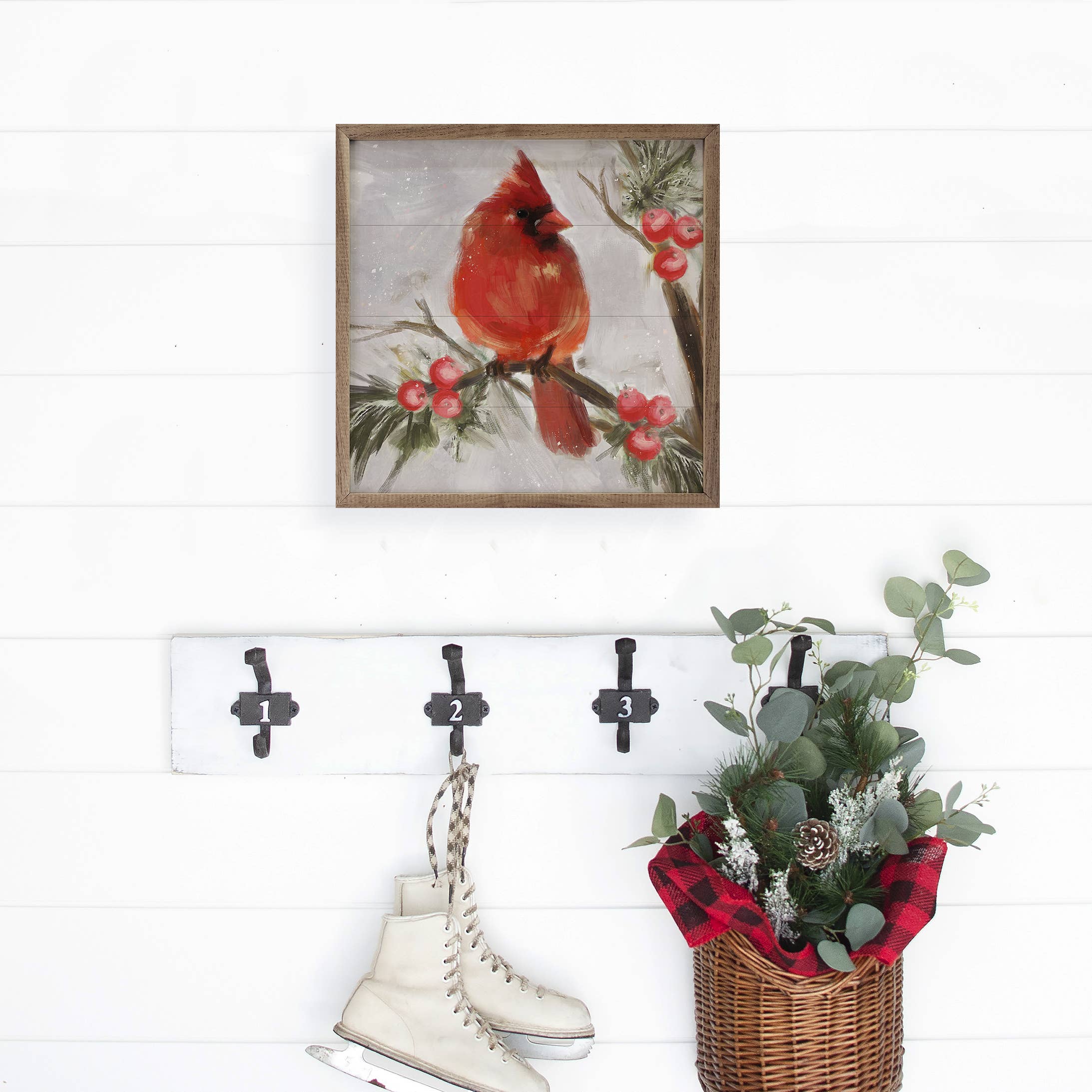 Cardinal 2 Looking Right By Nina Blue