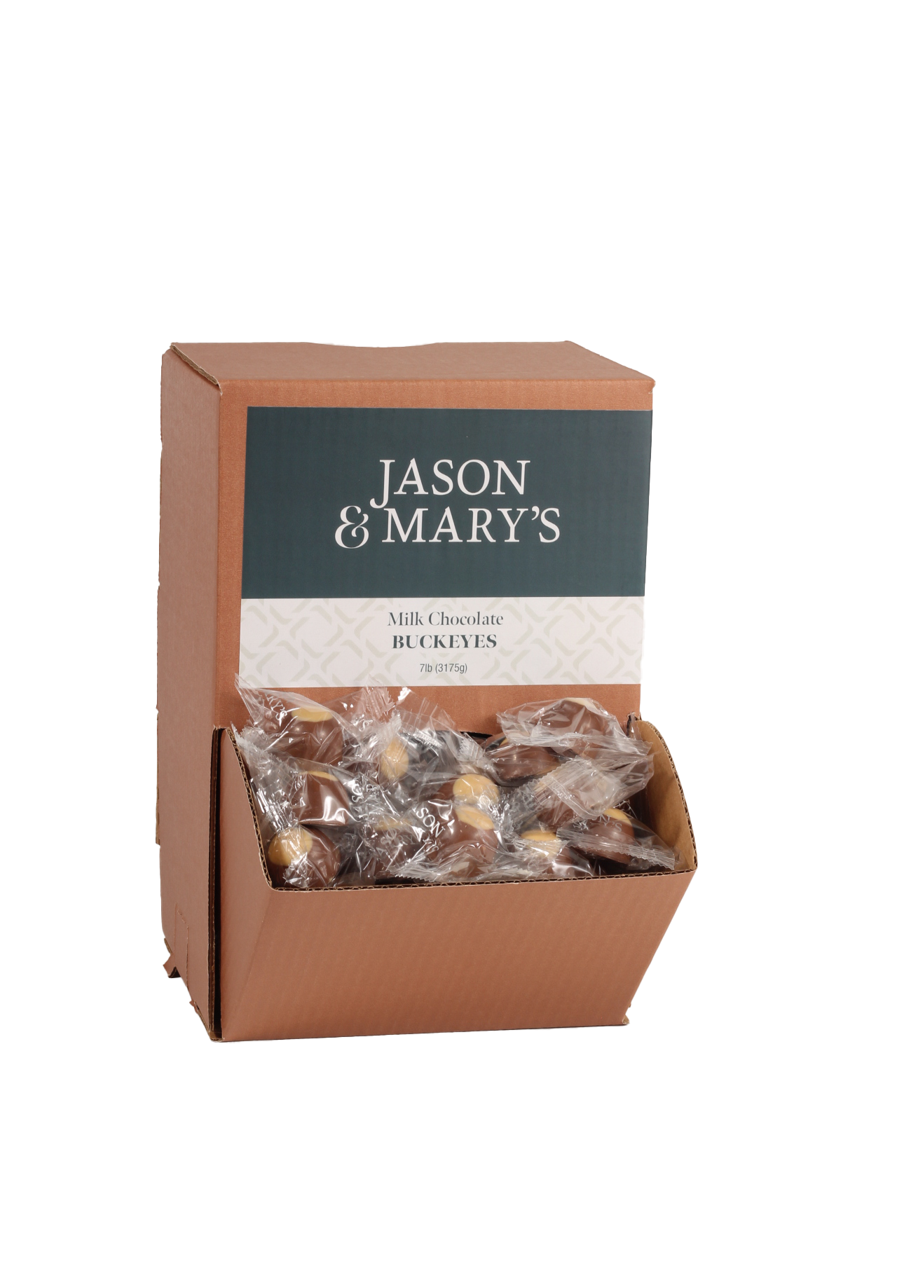 Bite Sized Milk Peanut Butter Buckeyes