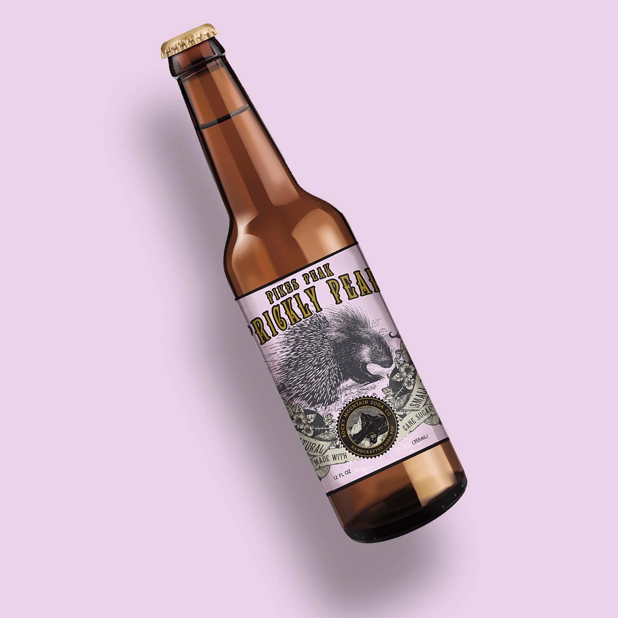 Pikes Peak Prickly Pear Soda Pop (BOTTLES ONLY)