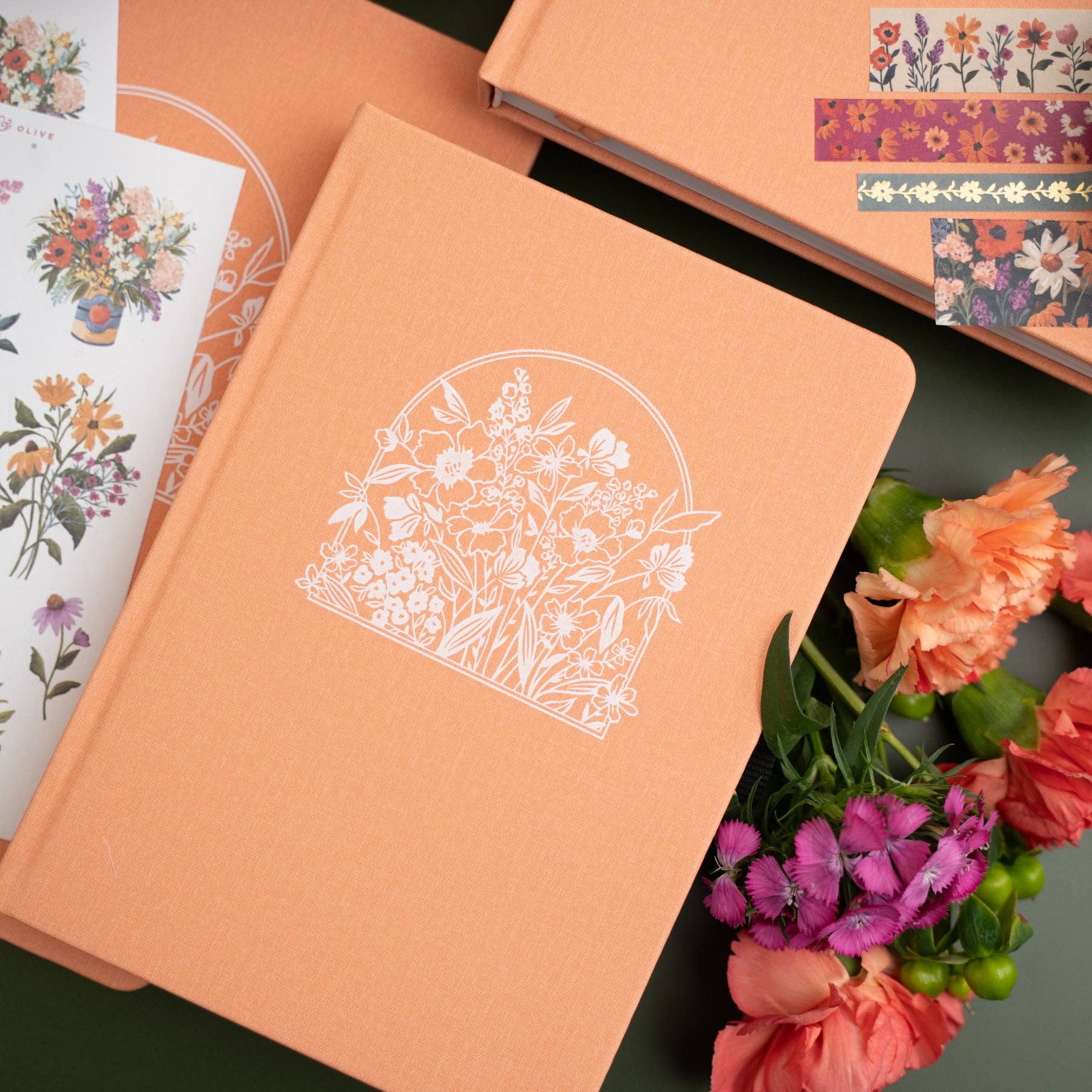 Wildflowers Framed | Notebook