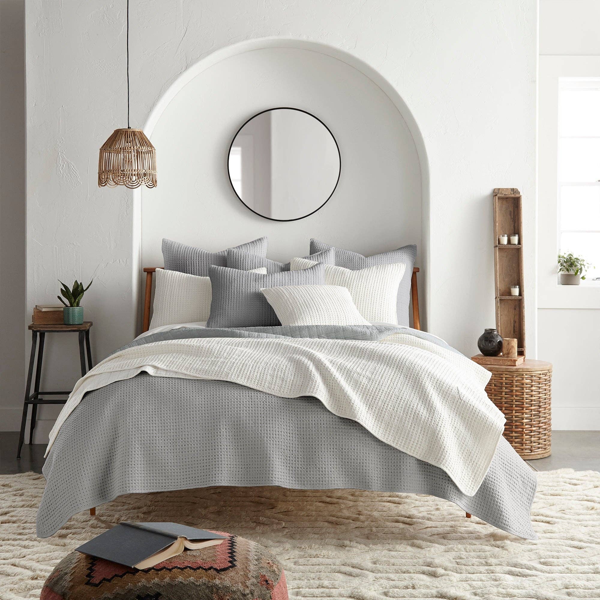 Mills Waffle Quilt Set