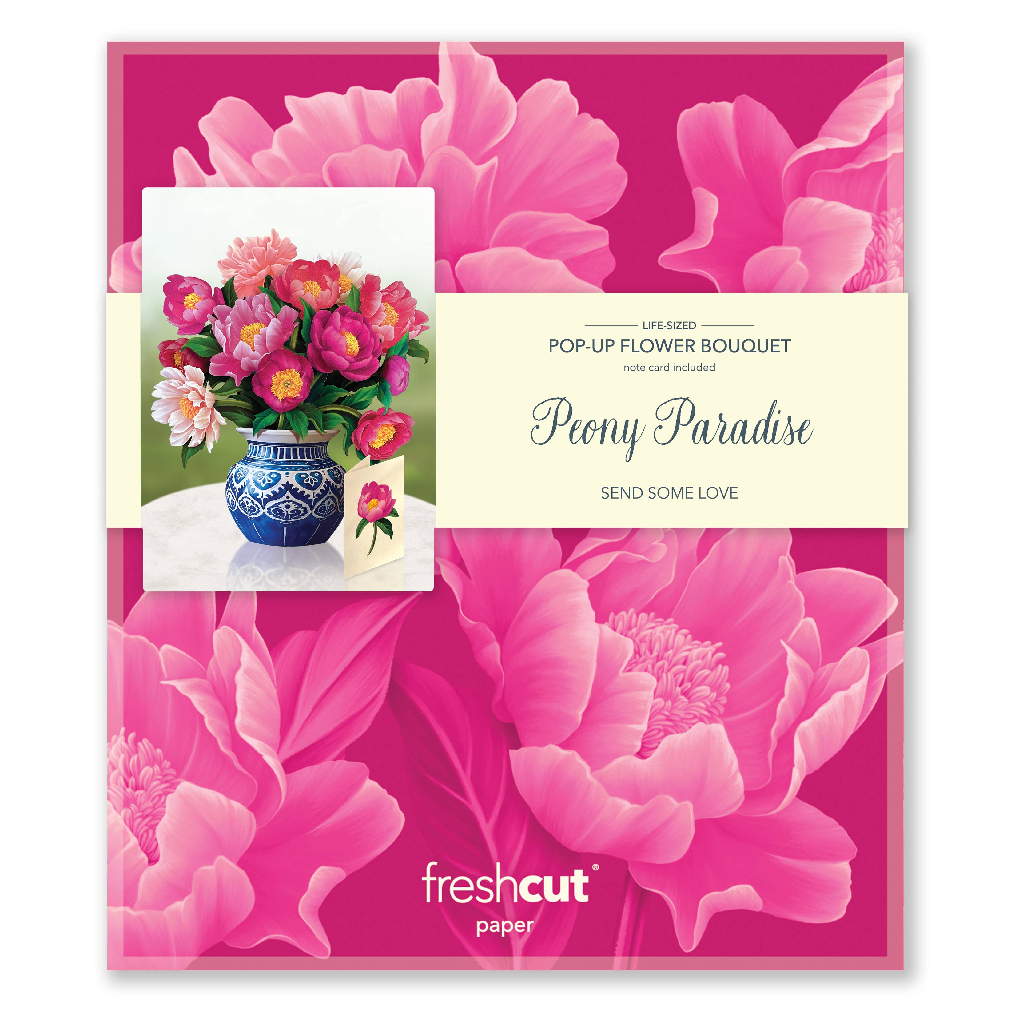 Peony Paradise (Pop-up Greeting Card)