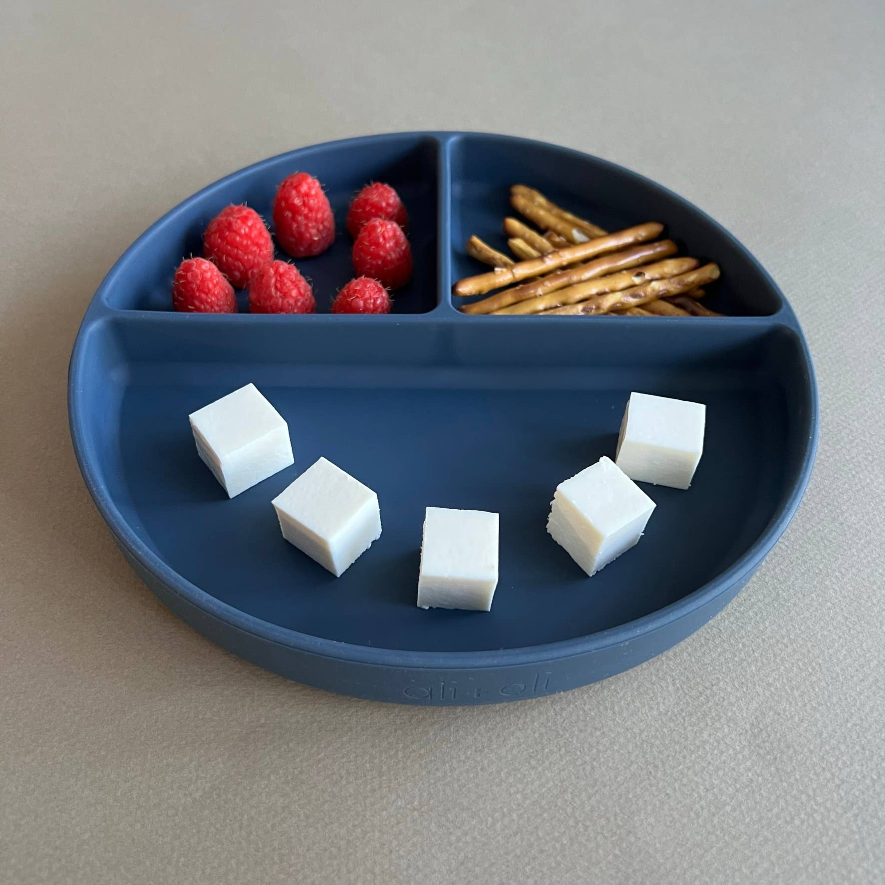Baby Plate with Suction and Divided Portions (Orion)