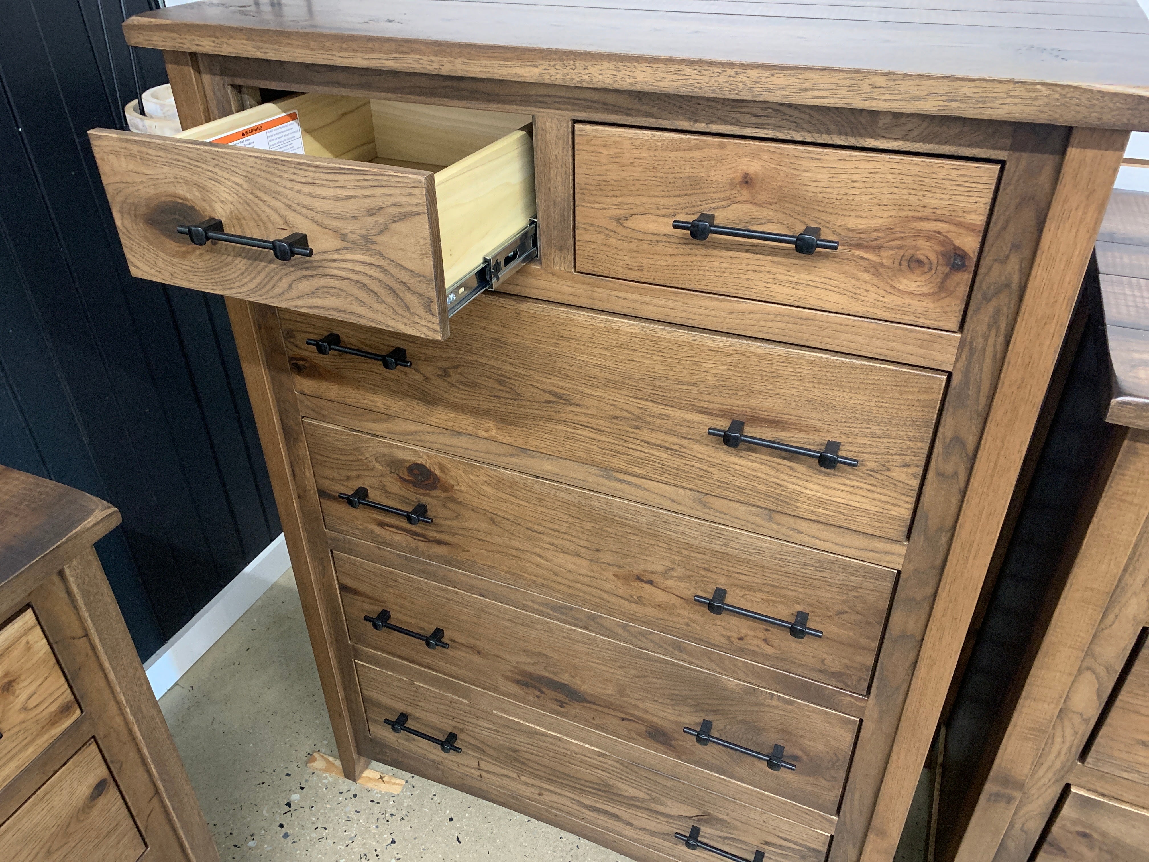 Barn Floor Top 6 Drawer Chest