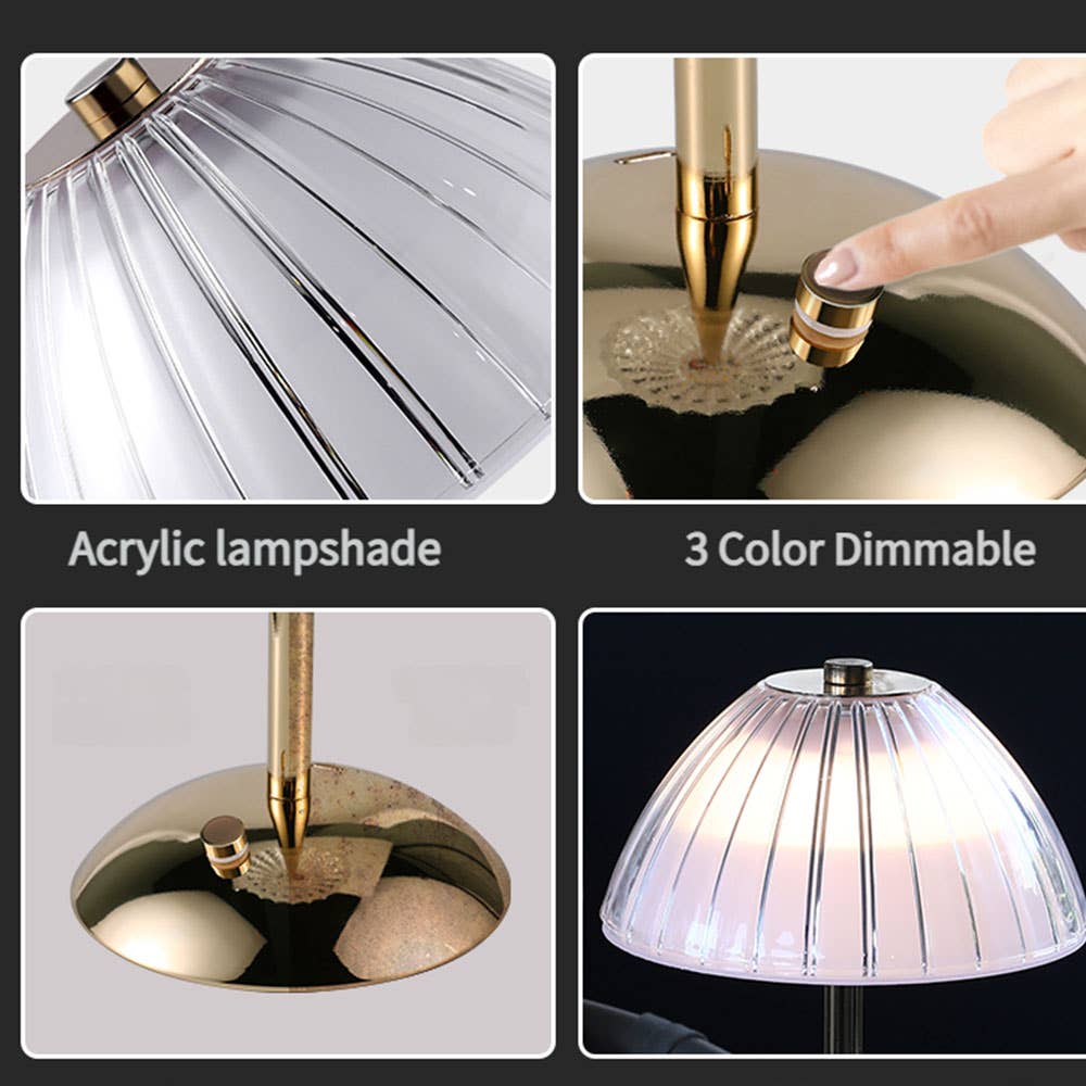 Portable and Rechargeable LED Touch Lamp