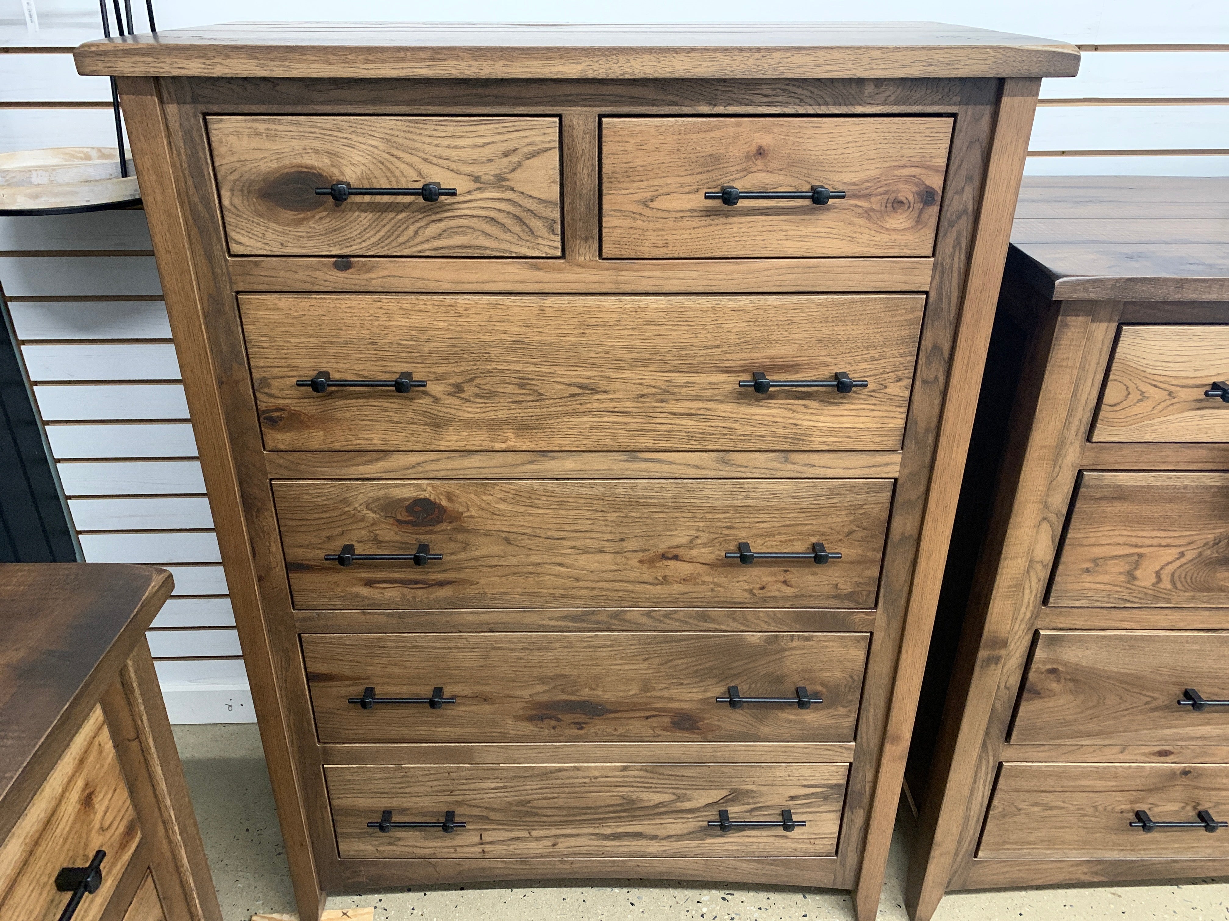 Barn Floor Top 6 Drawer Chest