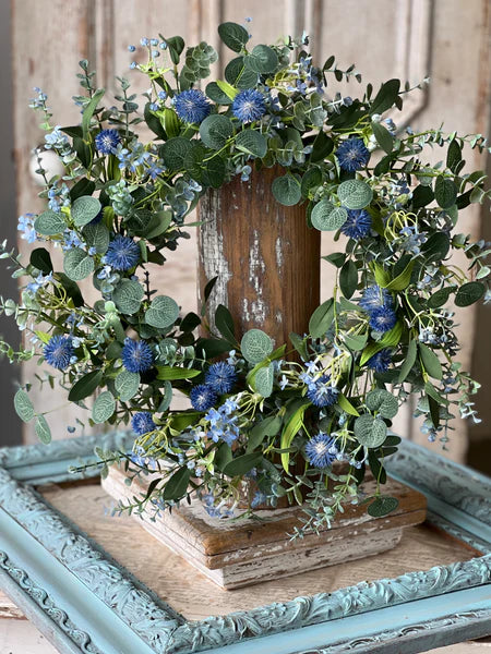 Bluet Fields Wreath | 22"