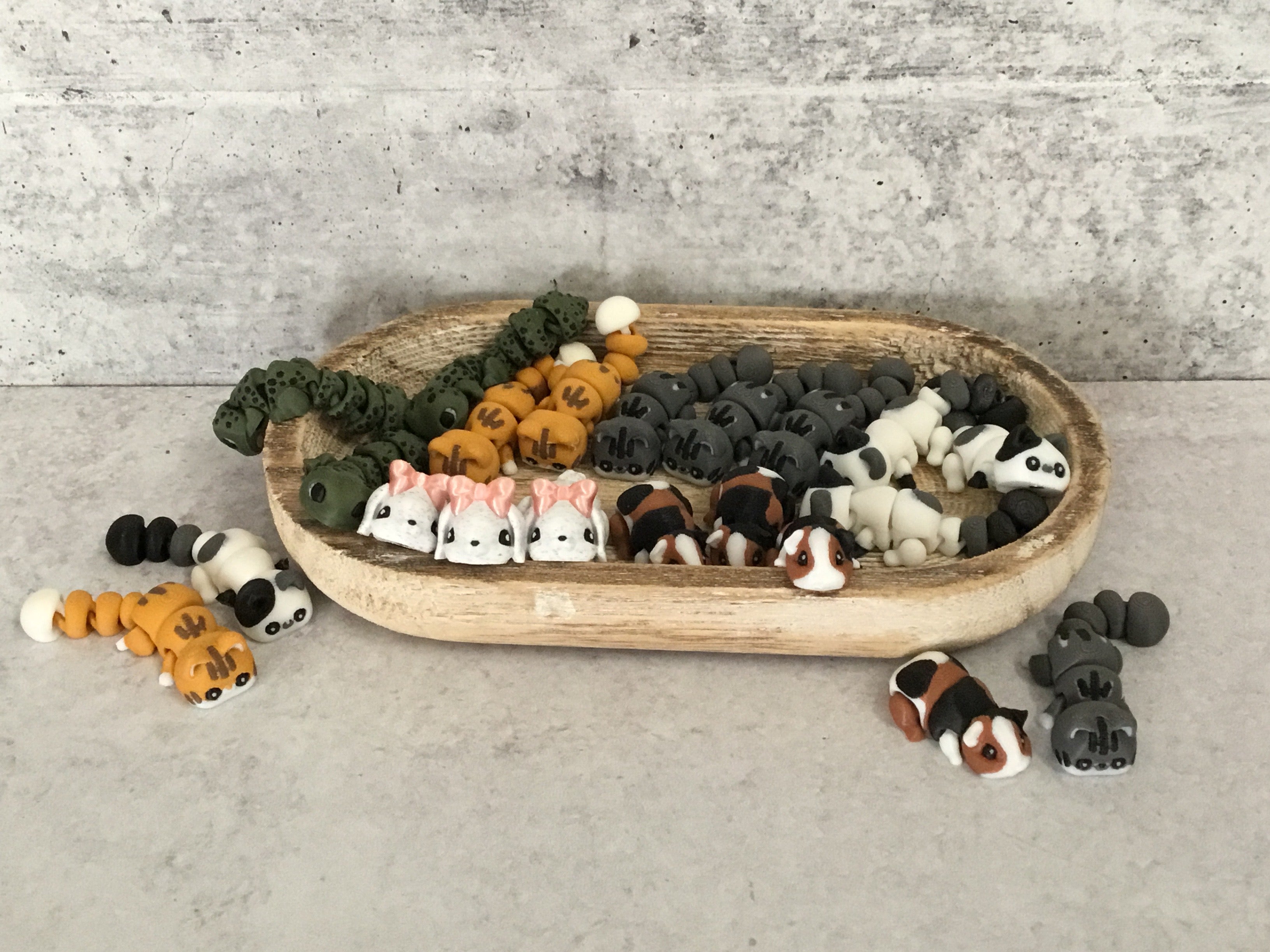 3D Print - Micro Magnetic Flexi Animals