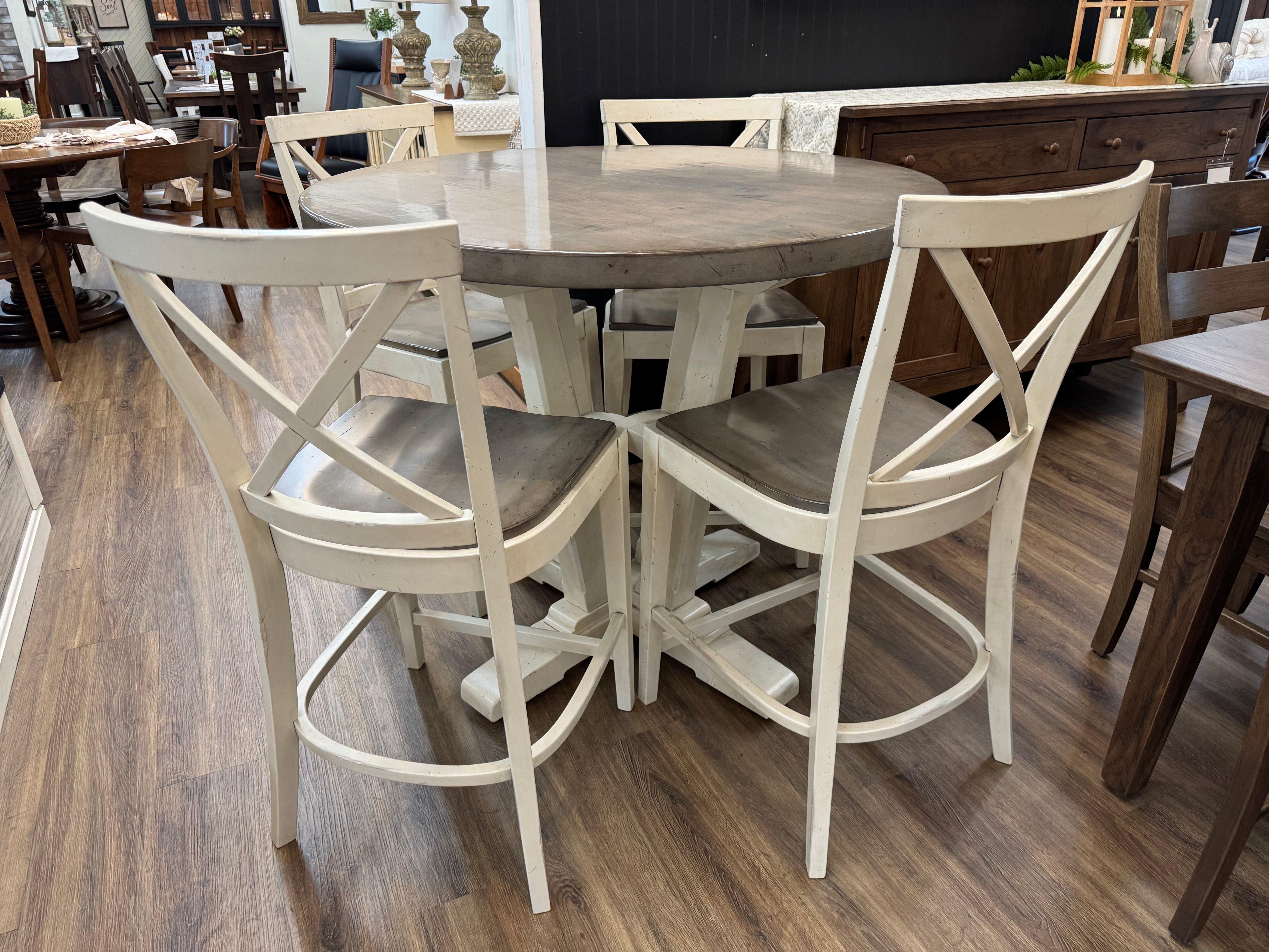 Coventry 42" Counter Pedestal Table