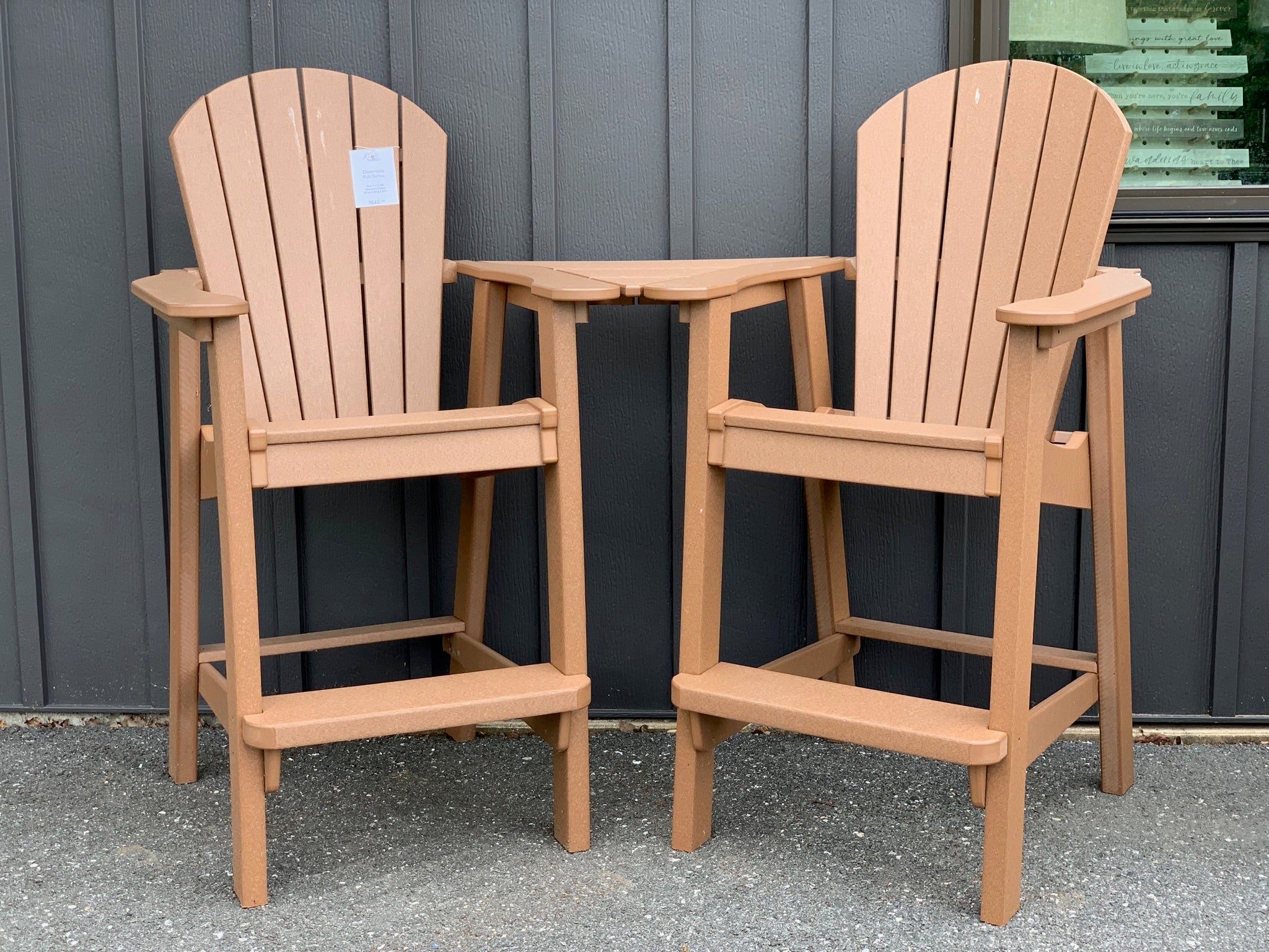 Oceanside Pub Settee