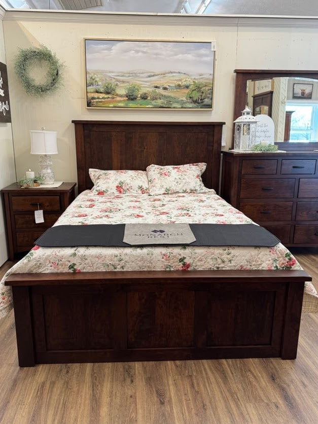 Rustic Cherry - Barn Floor Top Bedroom Collection