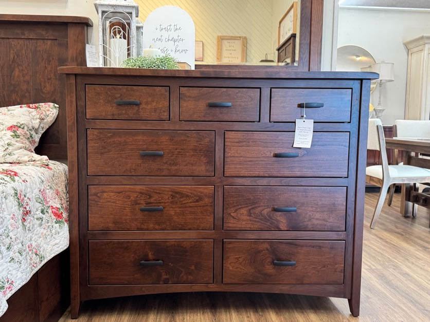 Rustic Cherry - Barn Floor Top 54" Dresser
