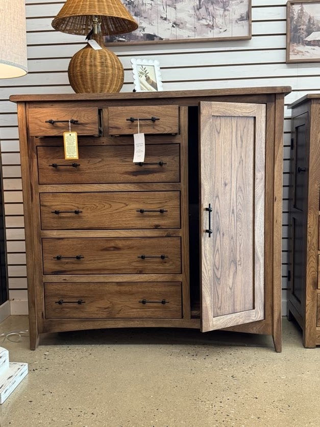 Rustic Hickory - Barn Floor Top Master Chest