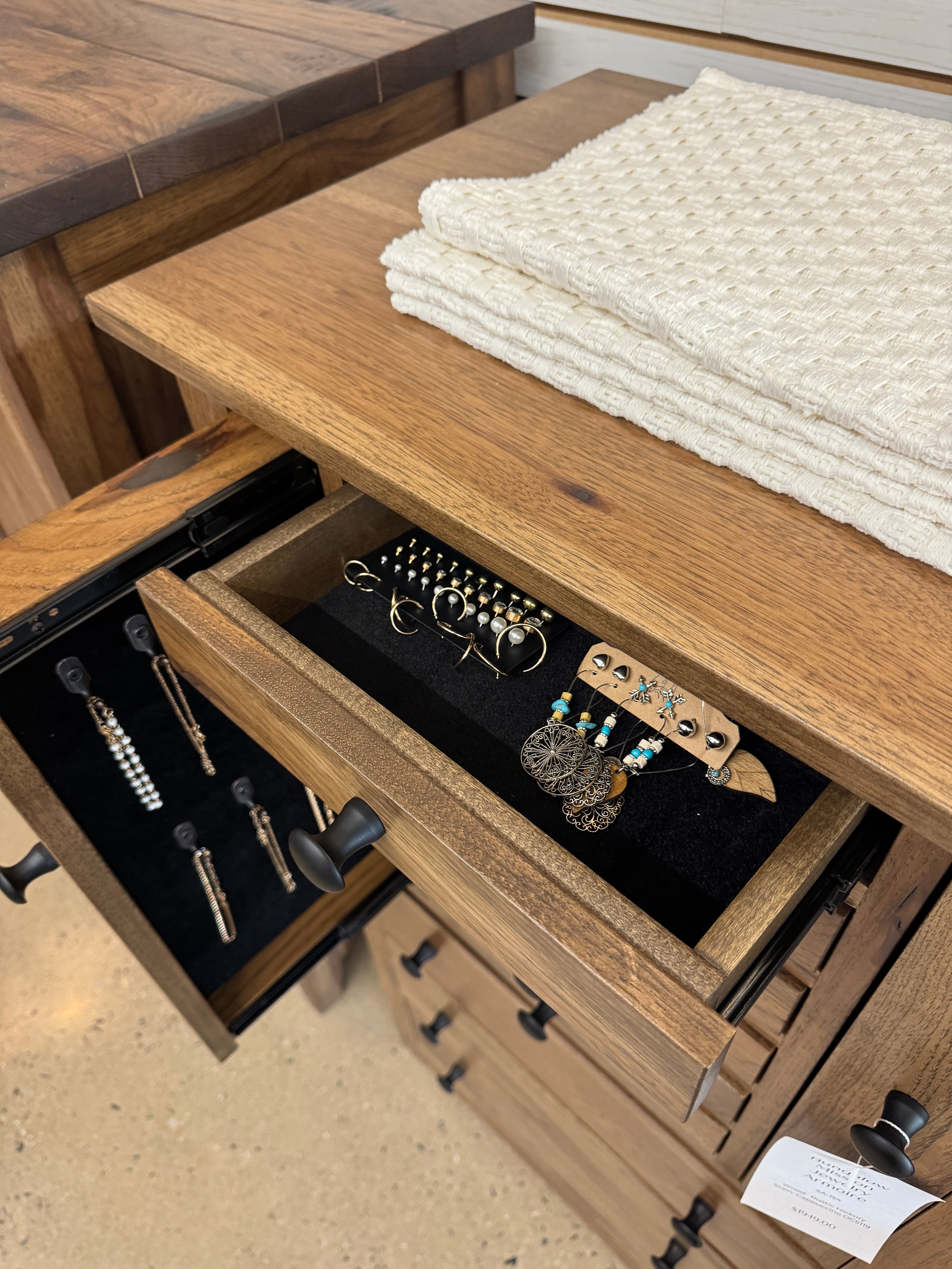 Bungalow Mission Jewelry Armoire