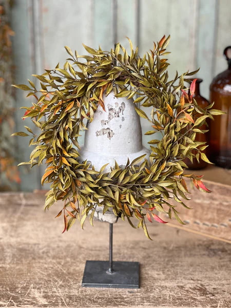 Smilax Candle Ring |Fall | 12"