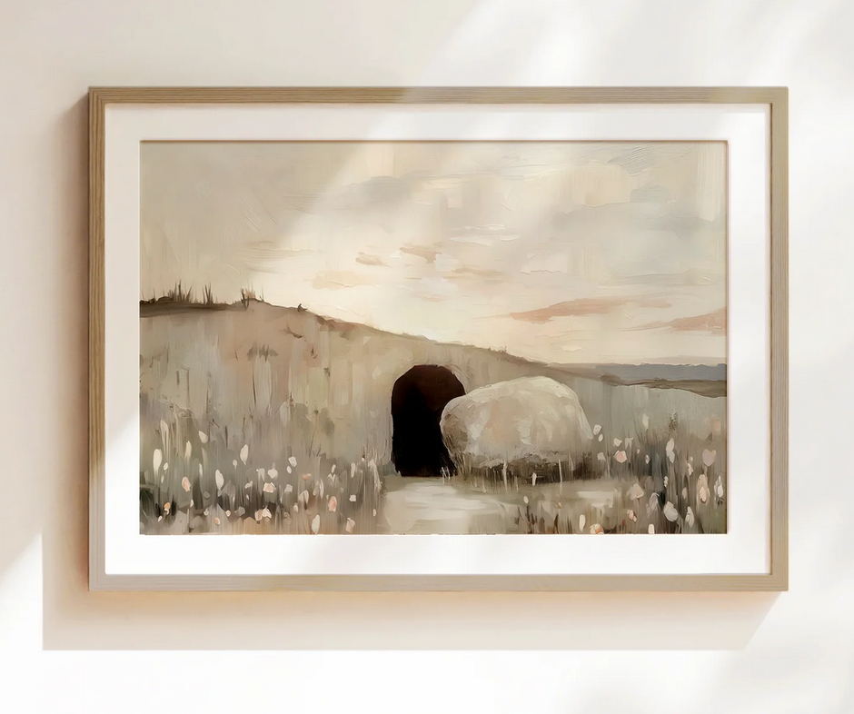 He Is Risen - Print