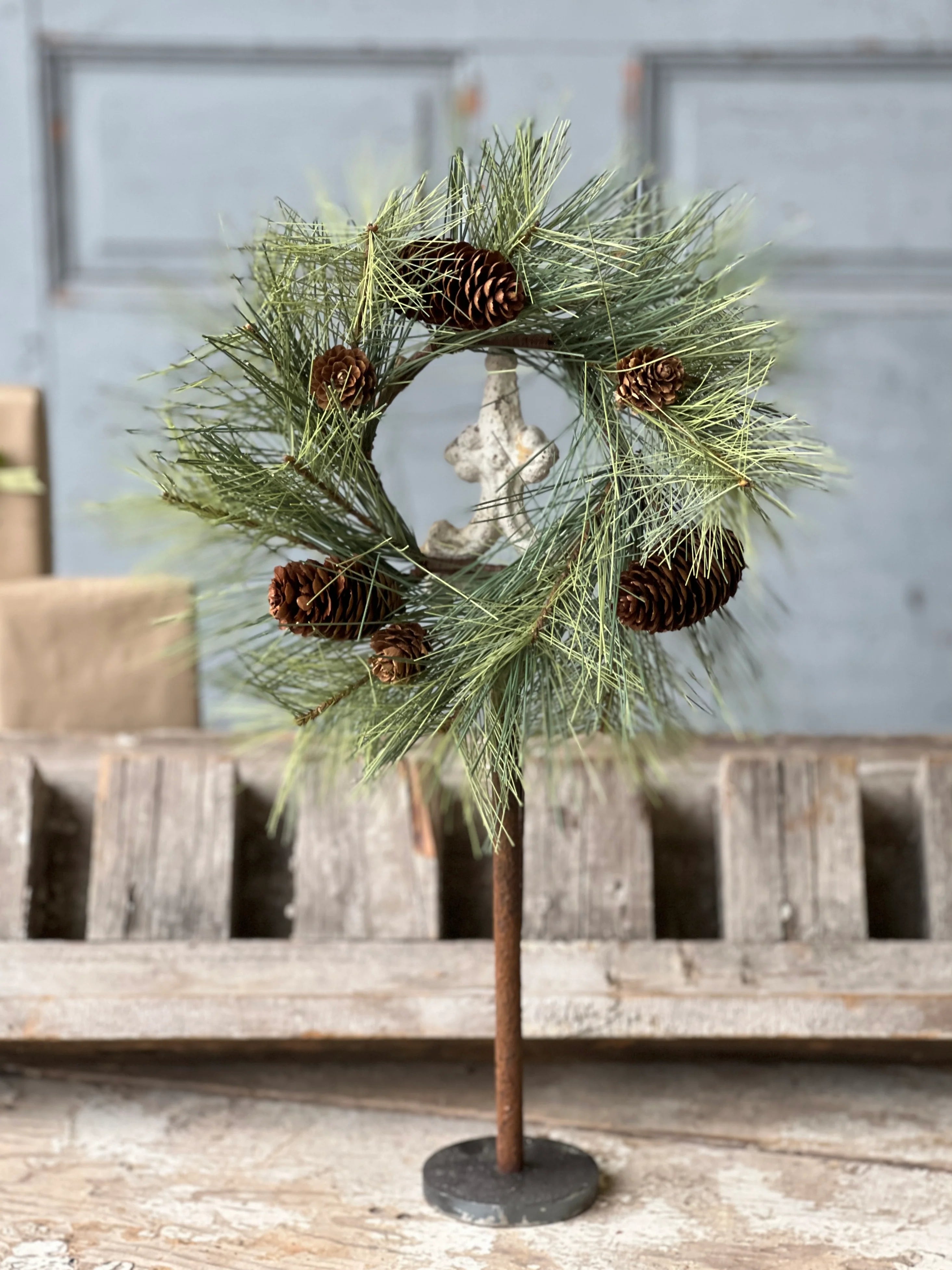 Southern Pine | Candle Ring 10" | 3" inner