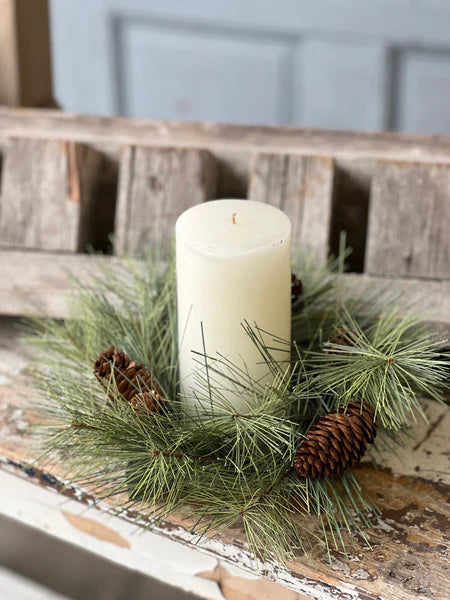 Southern Pine | Candle Ring 10" | 3" inner