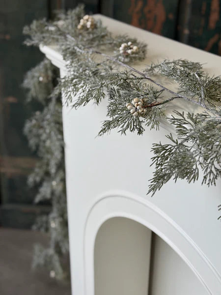 Tee Berry Cedar Garland | 6'