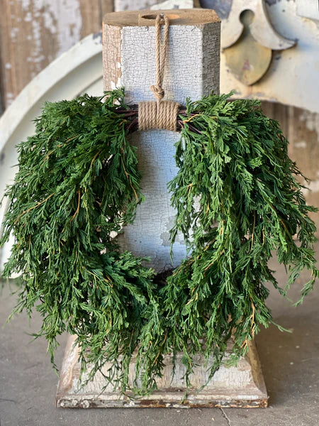 Emerald Falls Hanging Wreath | 20"