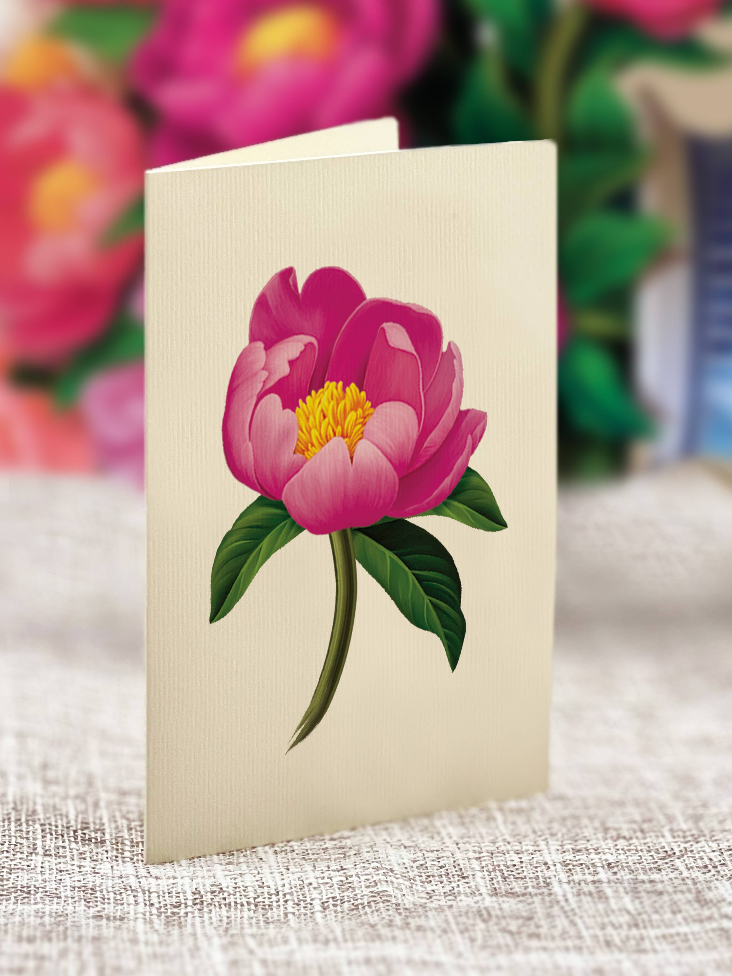Peony Paradise (Pop-up Greeting Card)
