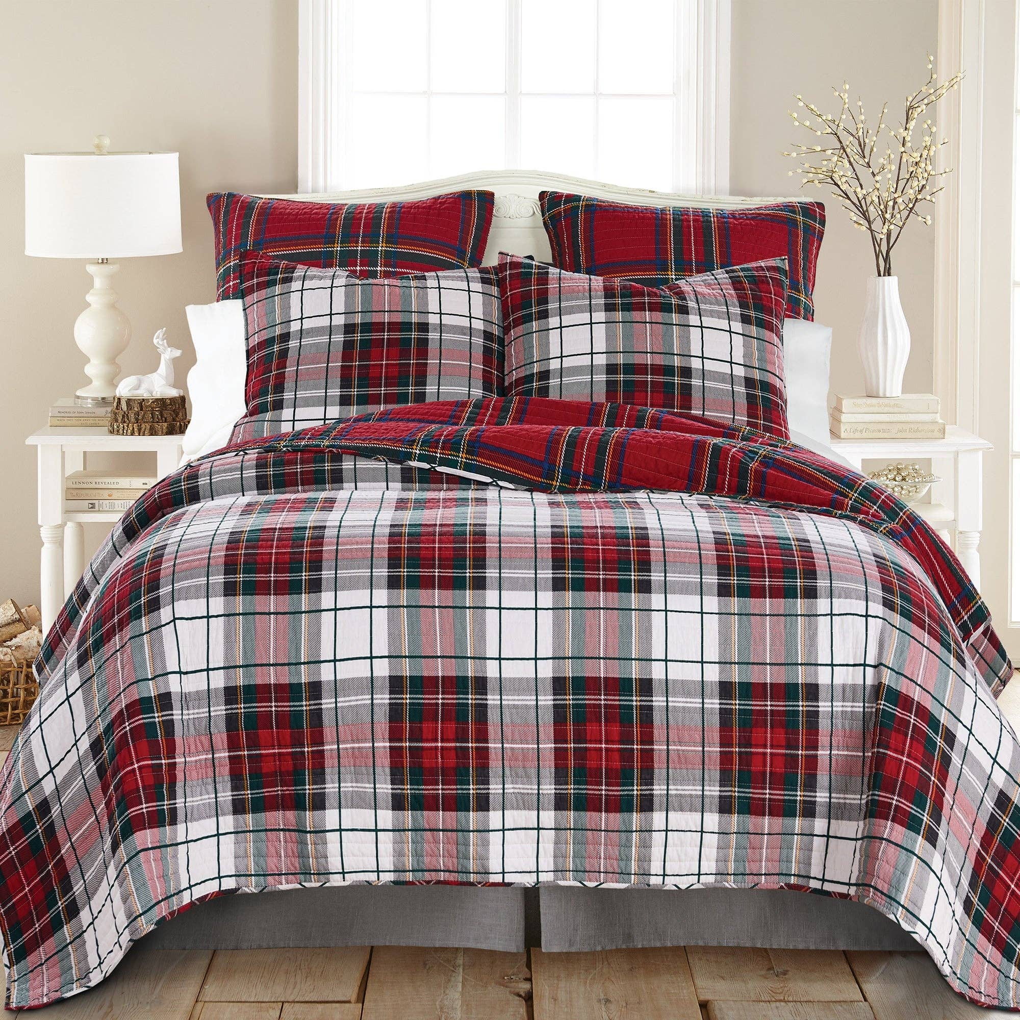 Spencer Plaid Quilt | King