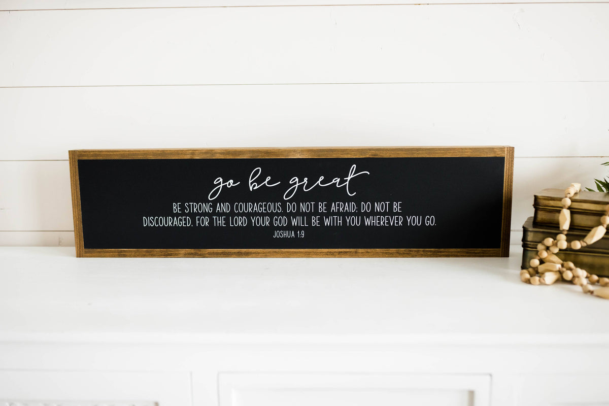 Go Be Great | Wall Art