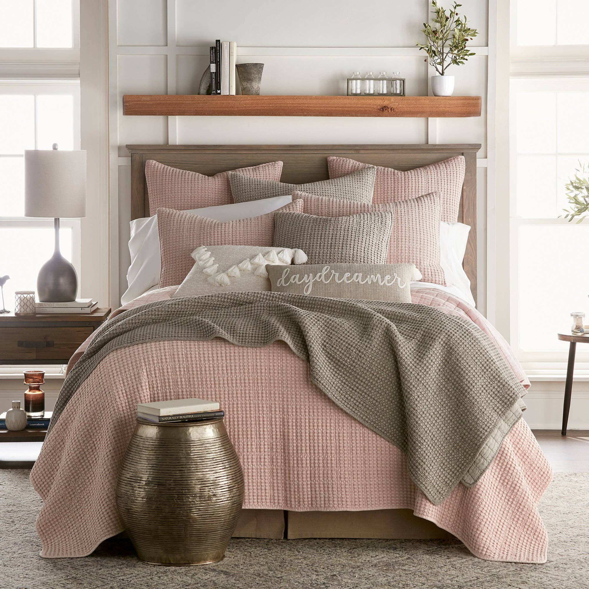 Mills Waffle Quilt Set