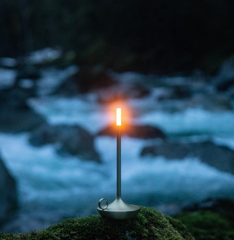 GRAYPANTS Wick Portable Rechargeable Lamp | Tall
