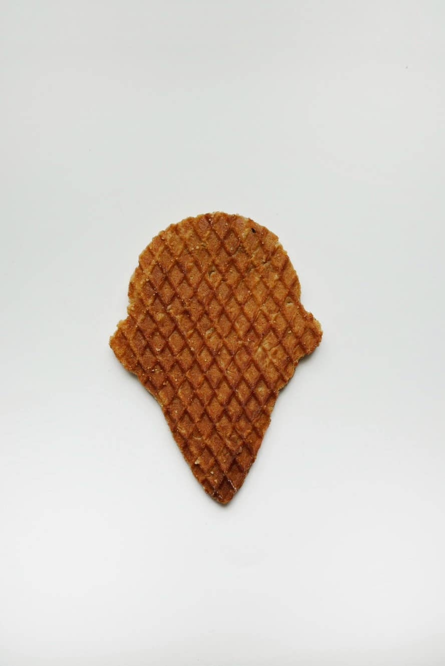 Ice Cream Cone-Shaped Stroopwafels