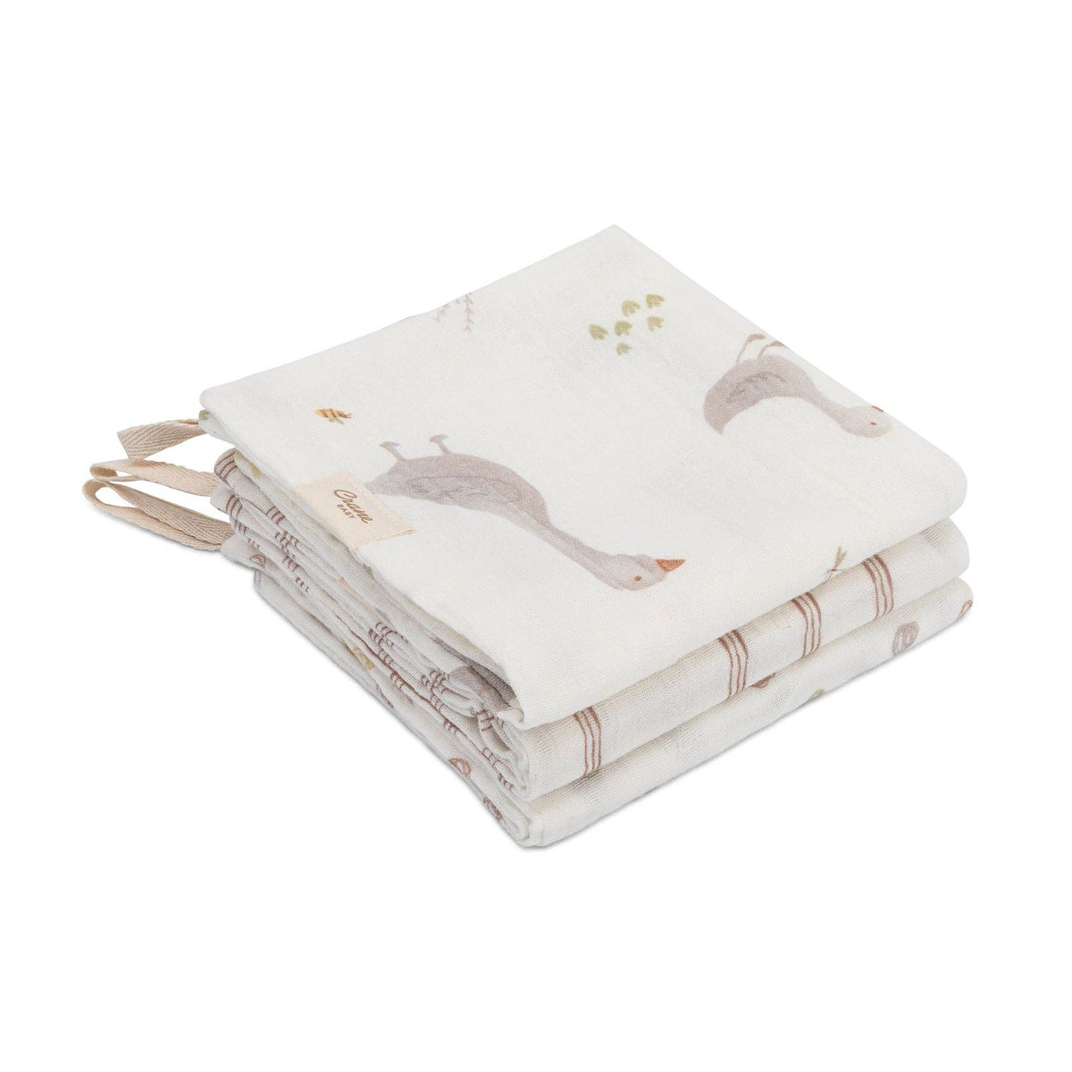 Charlie Farmhouse Goose Hooded Towel & Wash Cloth Set