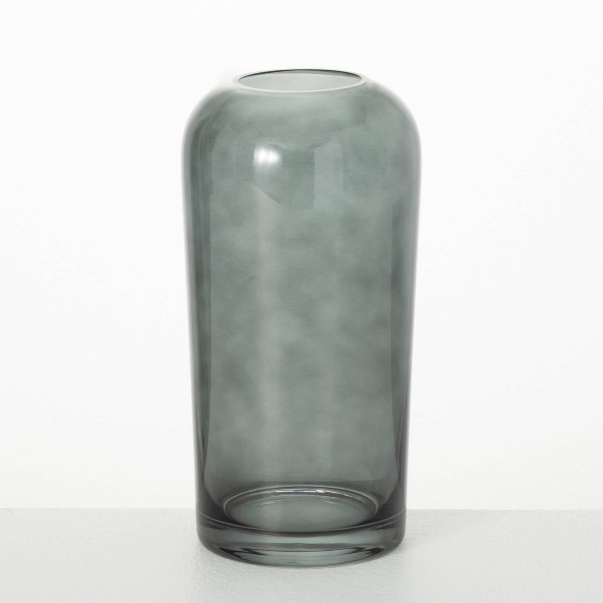 TALL SMOKY GLASS VASE | Kings Homestead