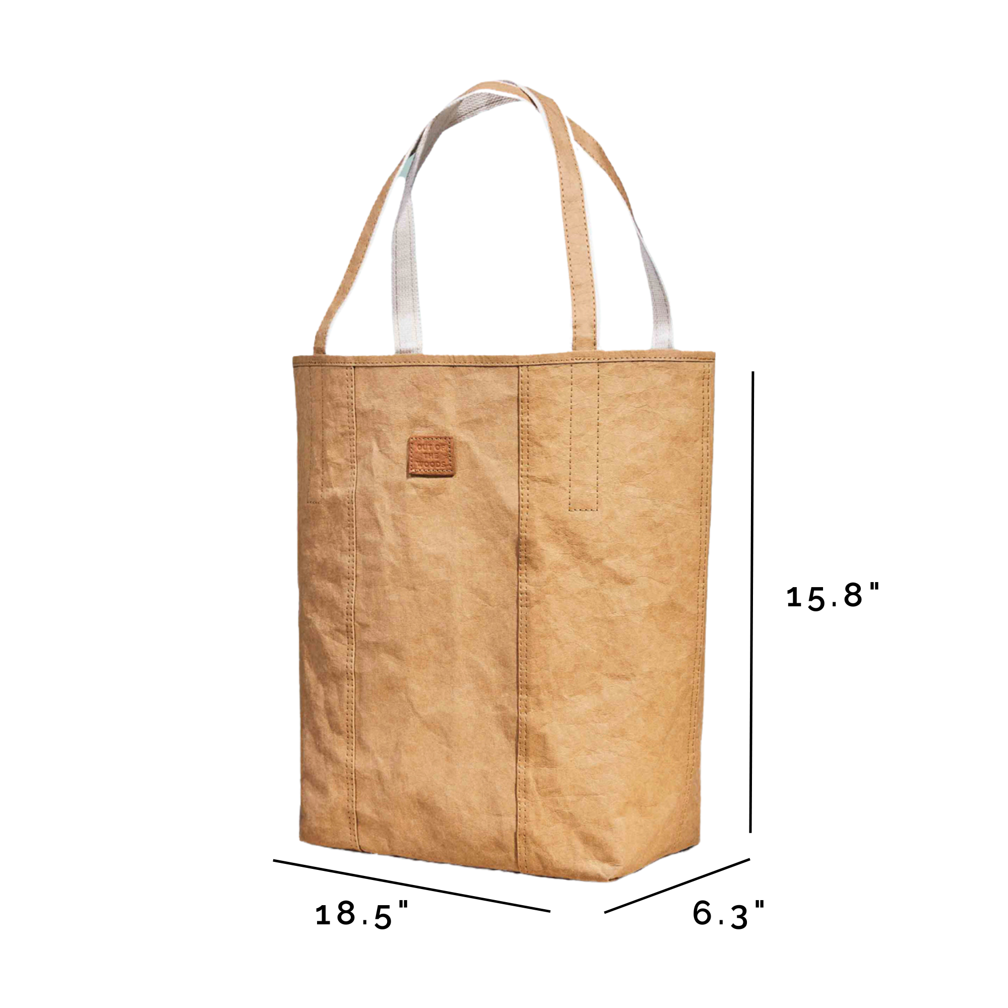 Iconic Shopper with Inner Pocket, Reusable Tote Bag