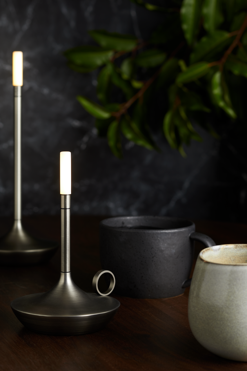 GRAYPANTS Wick Portable Rechargeable Lamp | Tall