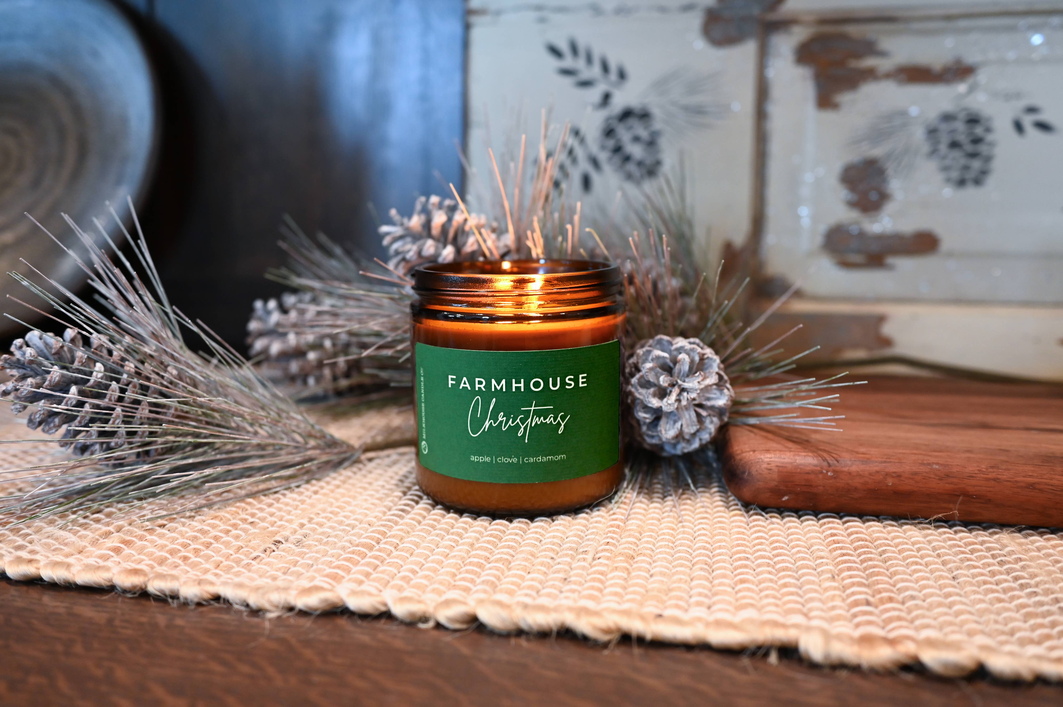 Farmhouse Christmas | 12 oz Classic Statement Candle