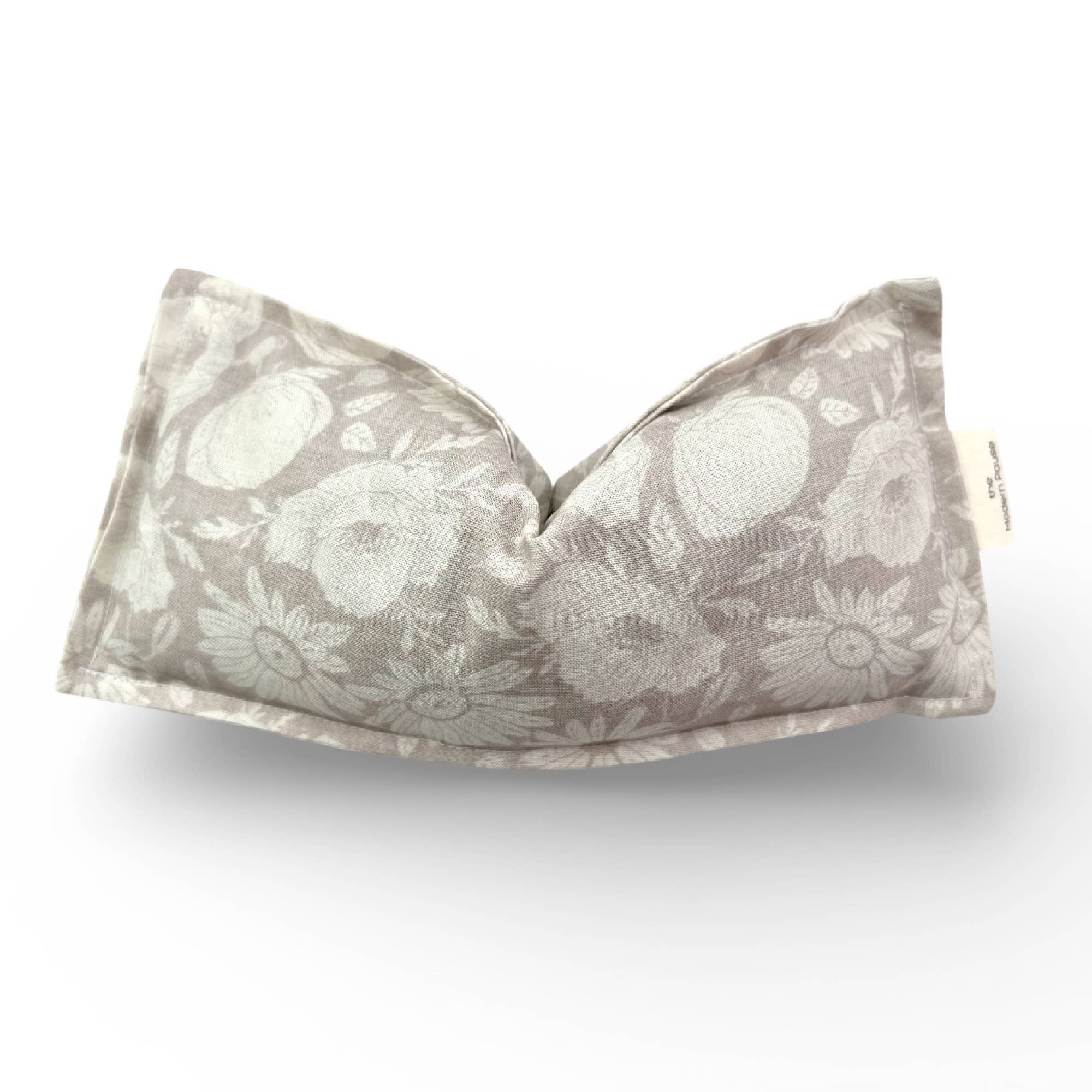 Eye Pillow - Floral in Taupe