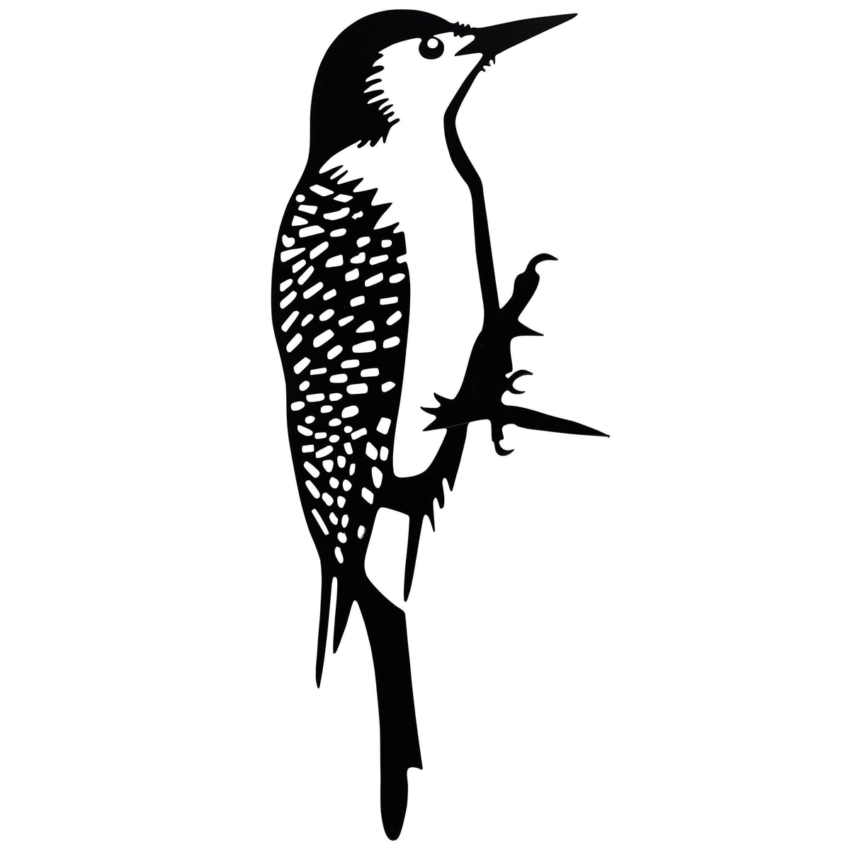 Woodpecker Metal Outdoor Art