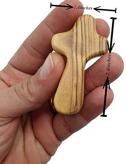 Small Olive Wood Crosses