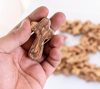 Small Olive Wood Crosses