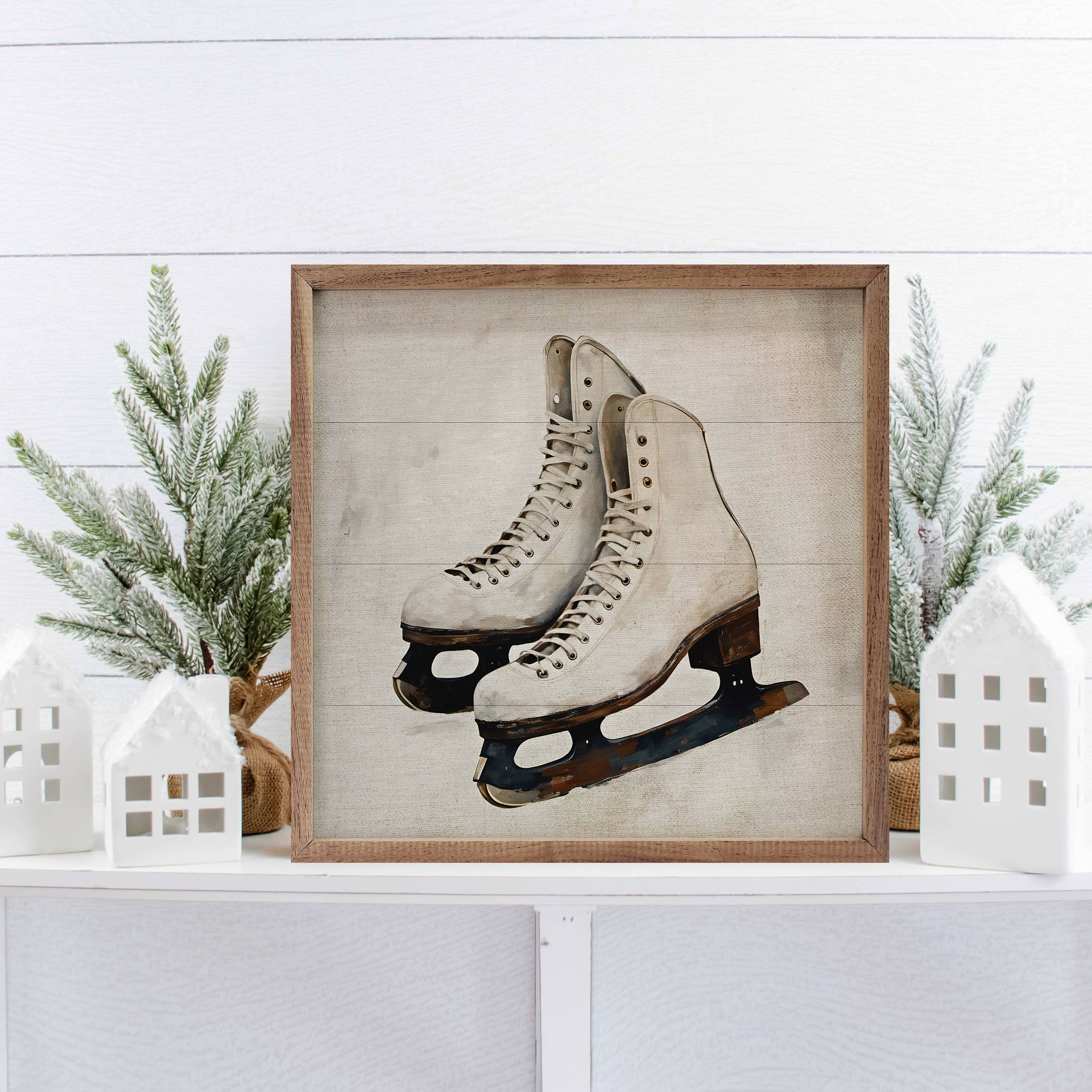 White Ice Skates